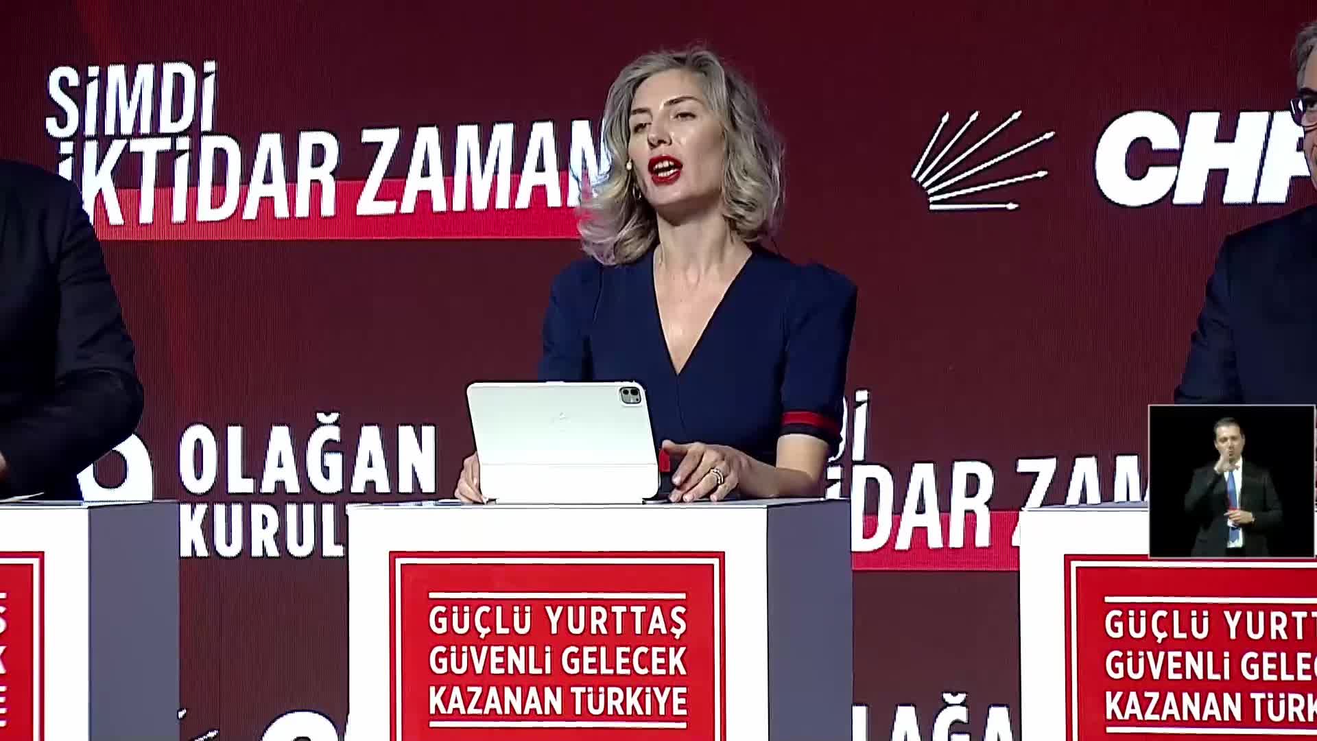 CHP’nin 39’uncu Olağan Kurultayı… Gülşah Deniz Atalar: İdeolojik baskılardan uzak, herkesin kendini ifade edebildiği demokratik bir kültür iklimi oluşturmak en temel hedefimiz