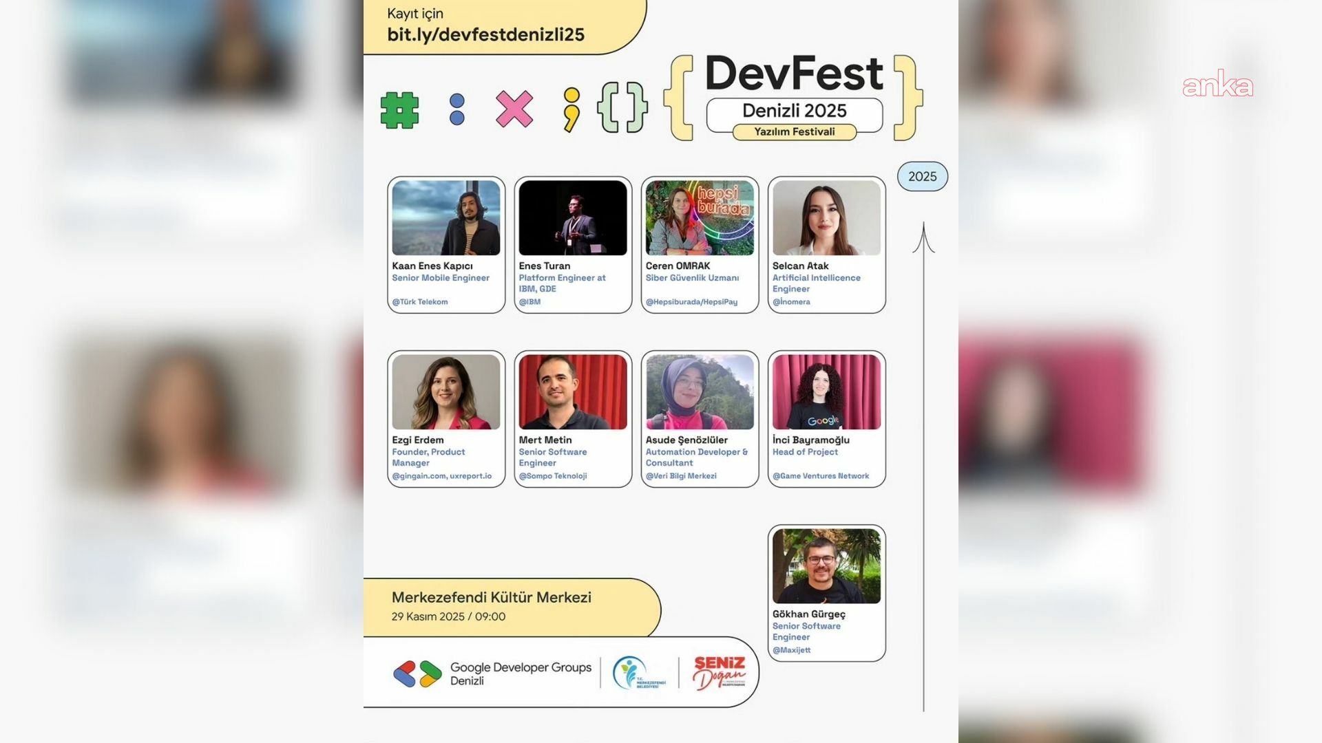 Merkezefendi Belediyesi, DevFest Denizli 2025’e ev sahipliği yapacak