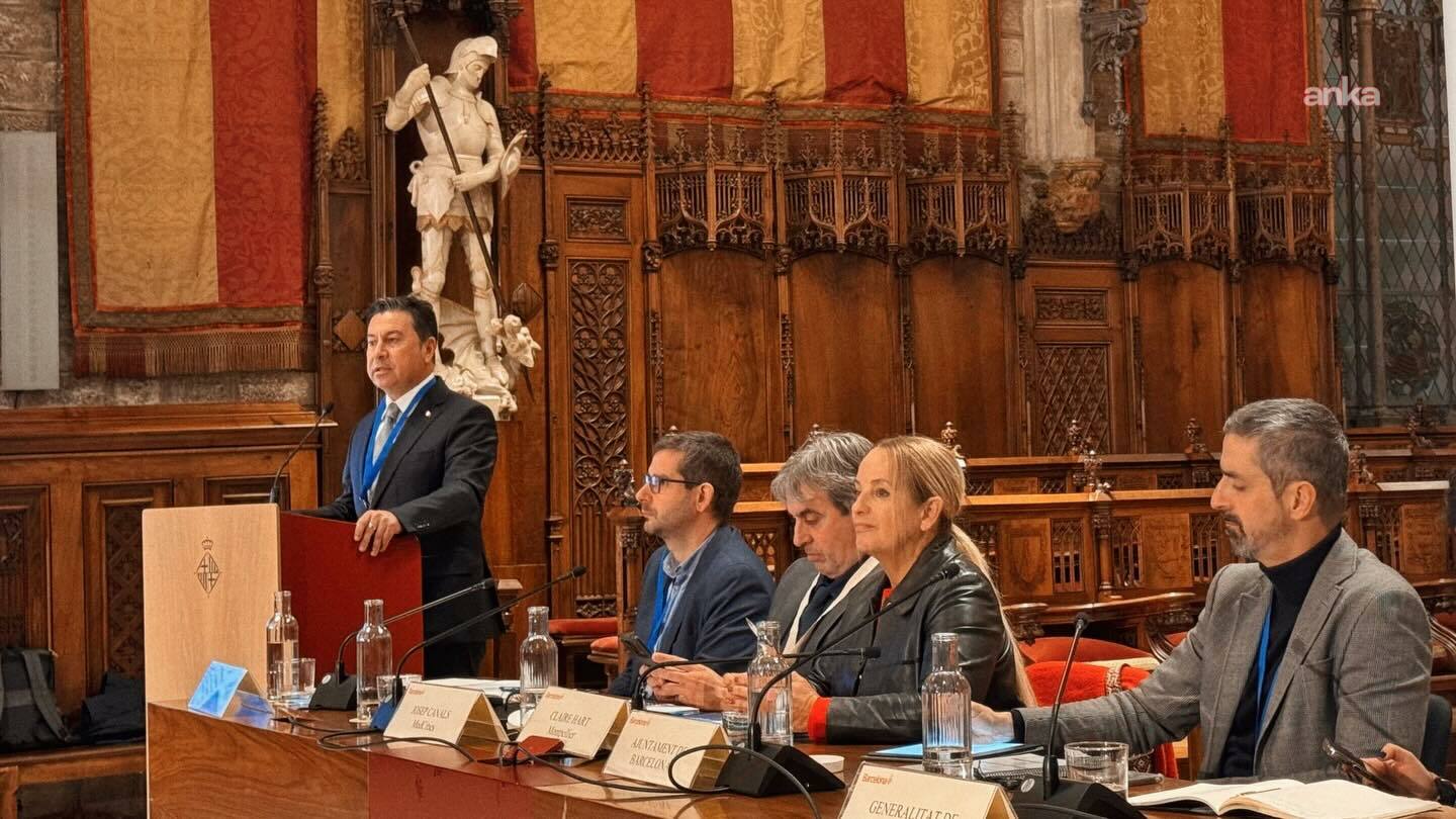 Muğla Büyükşehir Belediye Başkanı Aras’tan Barcelona’da Akdeniz için önemli açıklamalar