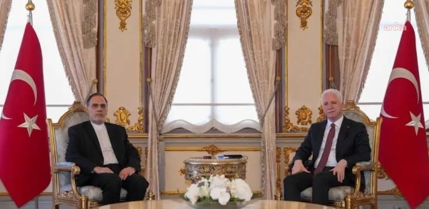 İran'ın Ankara Büyükelçisi Habibullahzade, İstanbul Valisi Gül'ü ziyaret etti