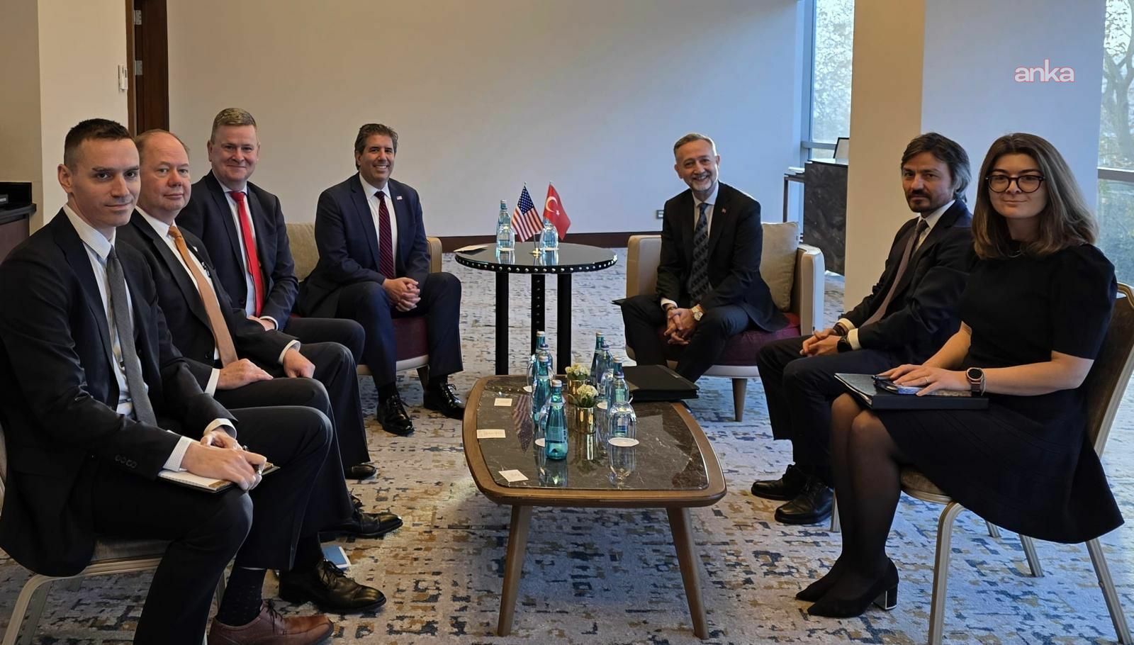 Dışişleri Bakan Yardımcısı Gümrükçü, ABD Dışişleri Bakan Yardımcısı Rigas ile görüştü