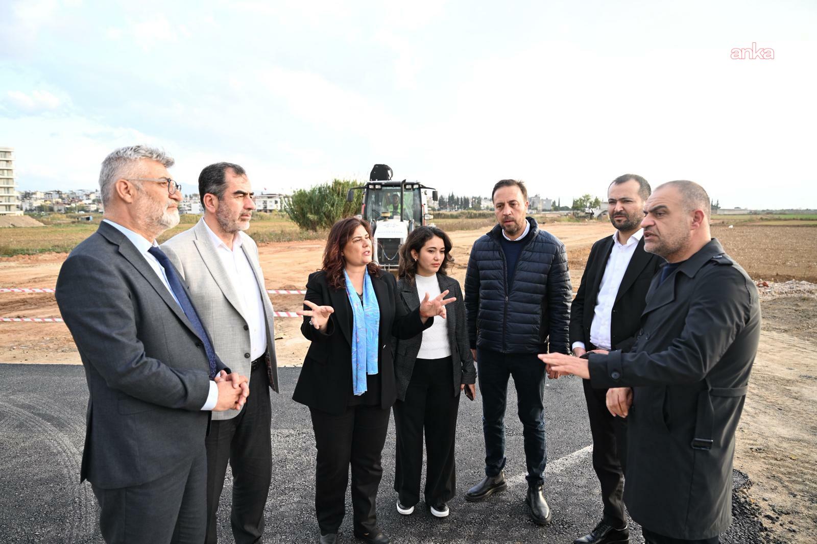 Aydın Büyükşehir Belediye Başkanı Çerçioğlu, devam eden çalışmaları yerinde inceledi