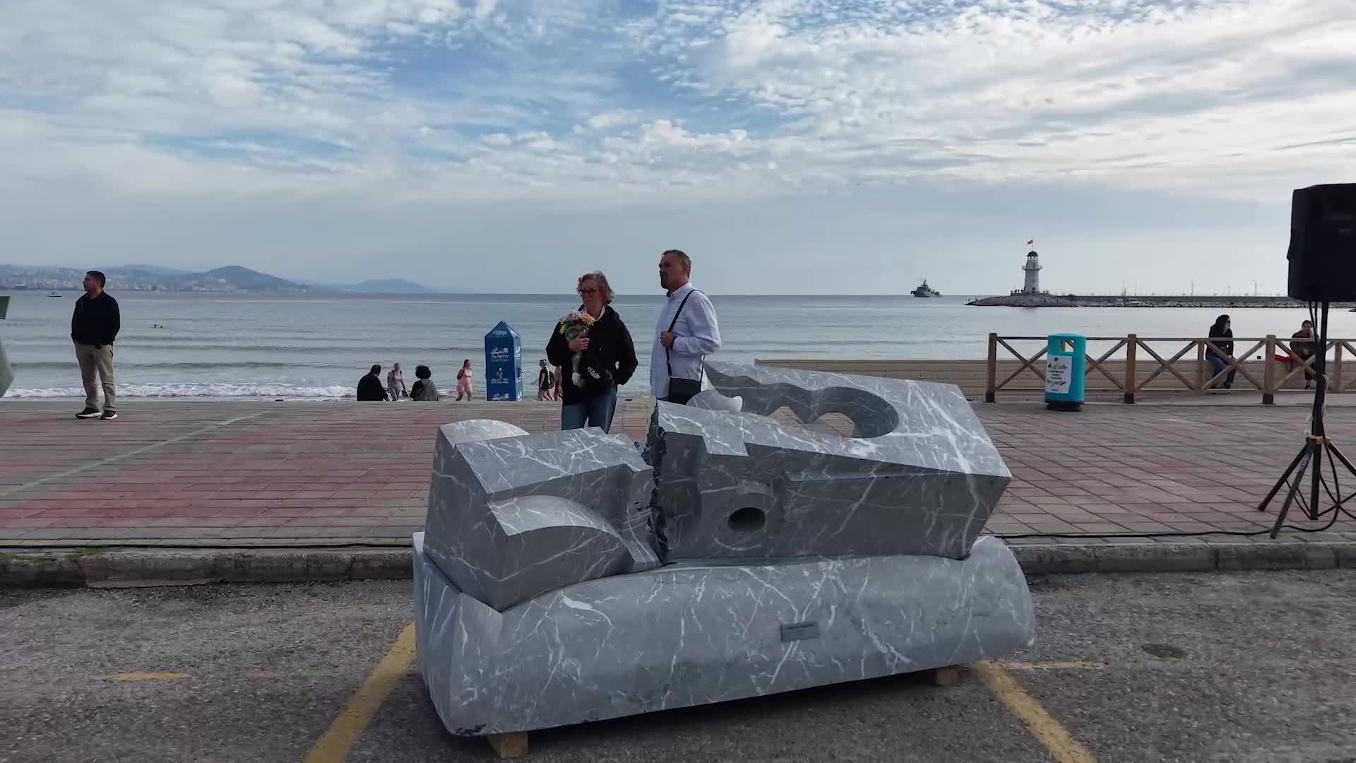 20'nci Uluslararası Alanya Taş Heykel Sempozyumu sona erdi