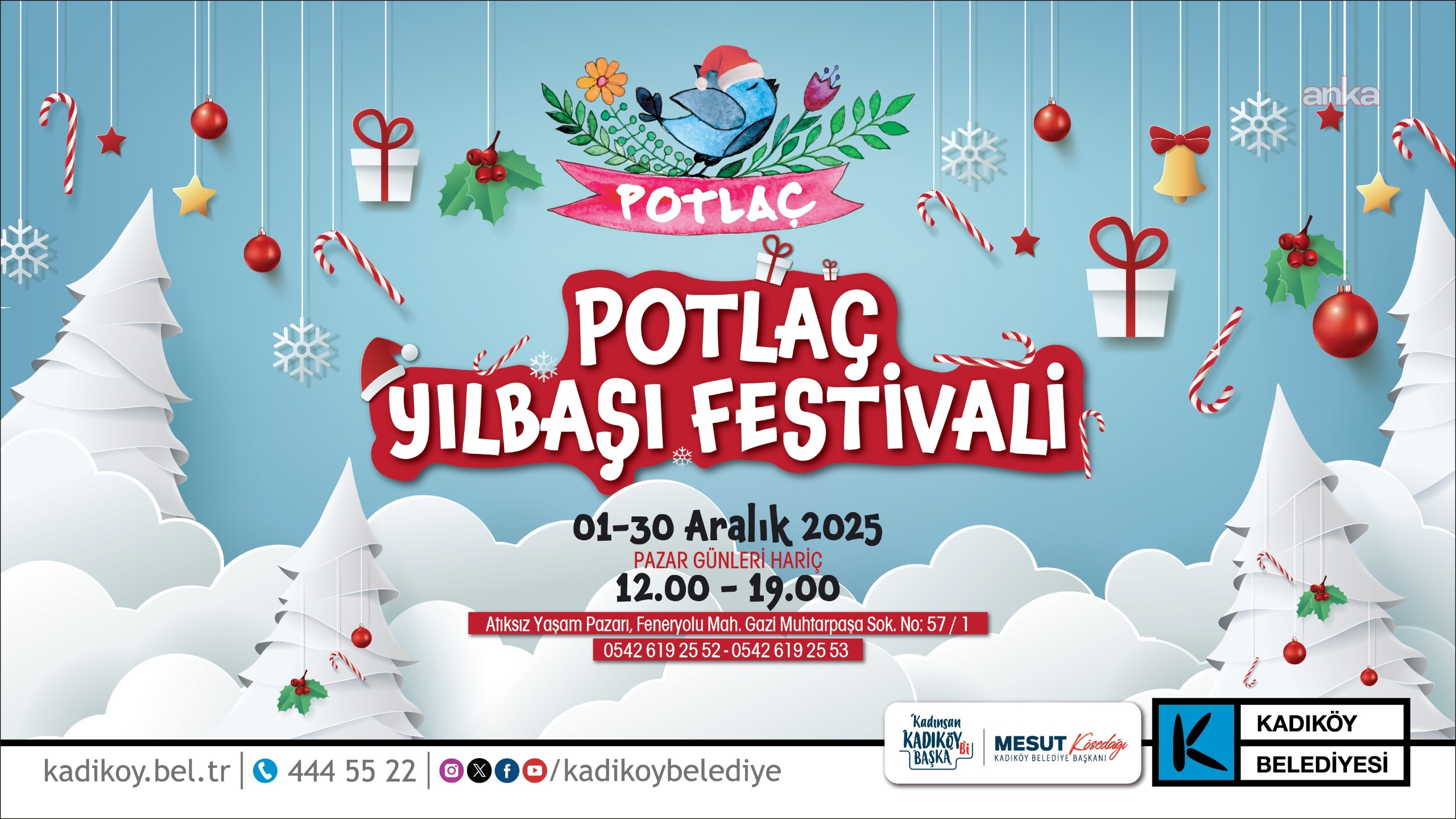 Kadıköy’de Potlaç Yılbaşı Festivali başlıyor