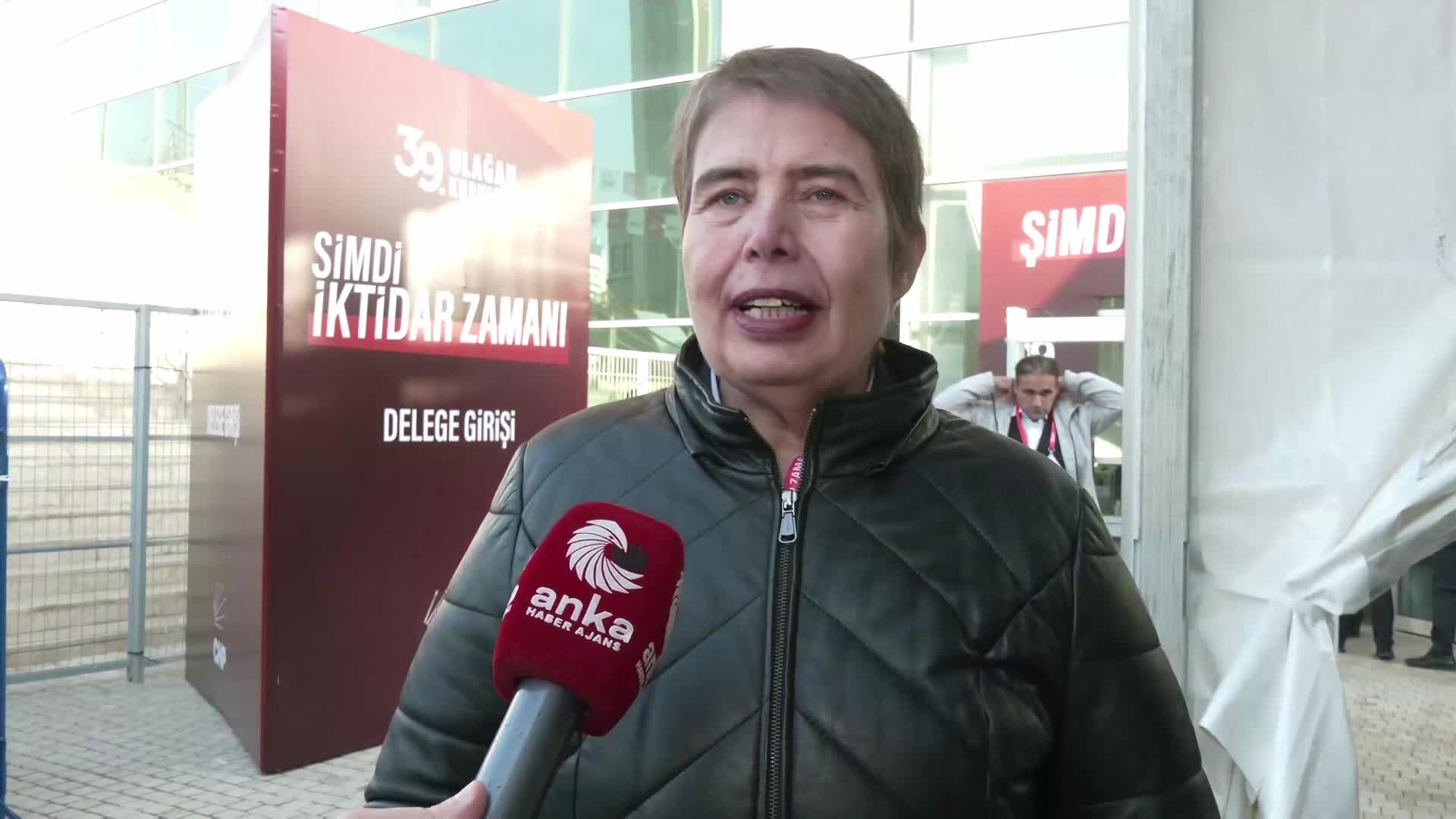 CHP'nin 39'uncu Olağan Kurultayı... Zeliha Aksaz Şahbaz: ''CHP olarak ülkemizde özgürlükleri, eşitliği, kardeşliği tekrar inşa edeceğiz''