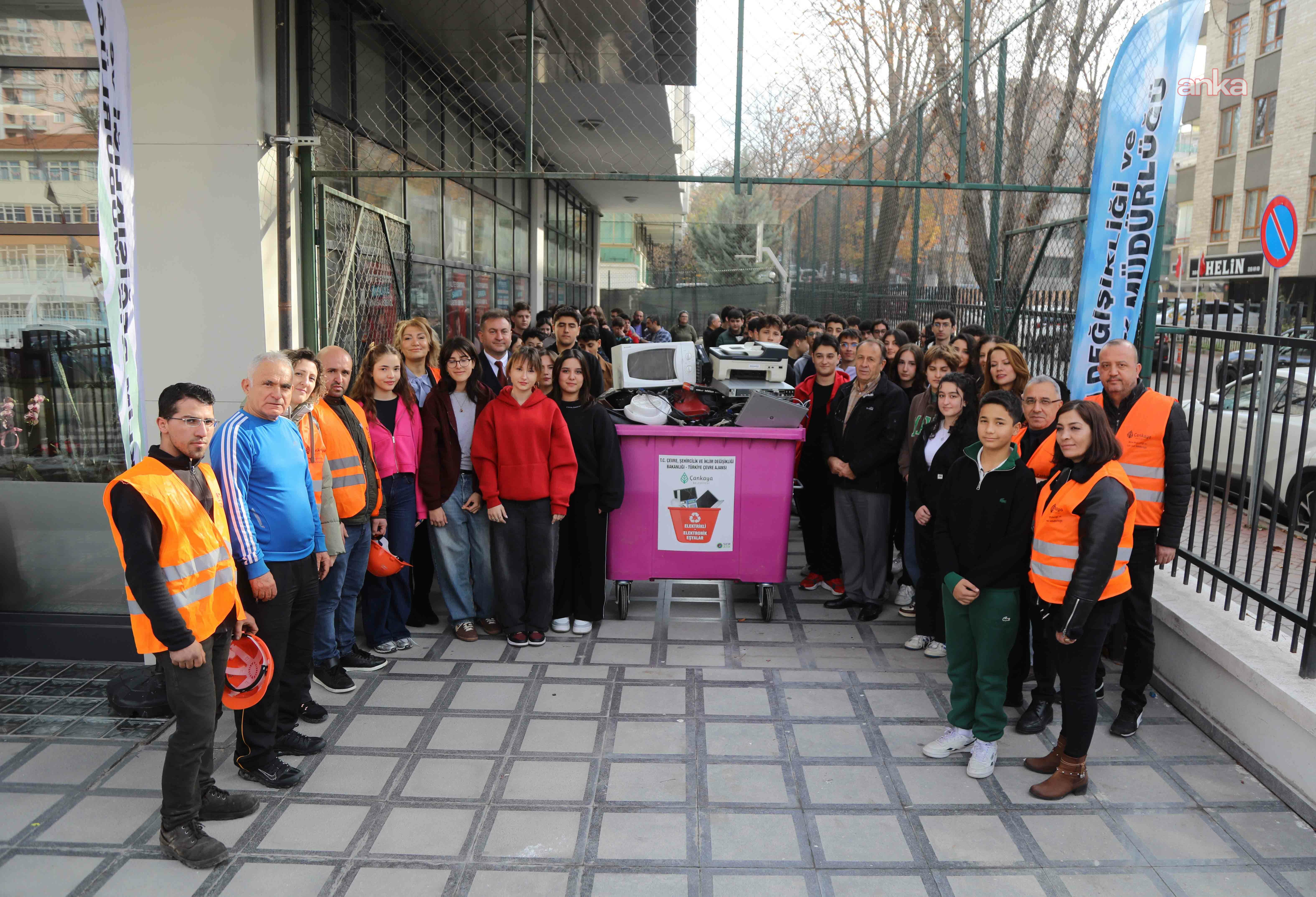 Çankaya, elektronik atıkları geri dönüşüme kazandırıyor