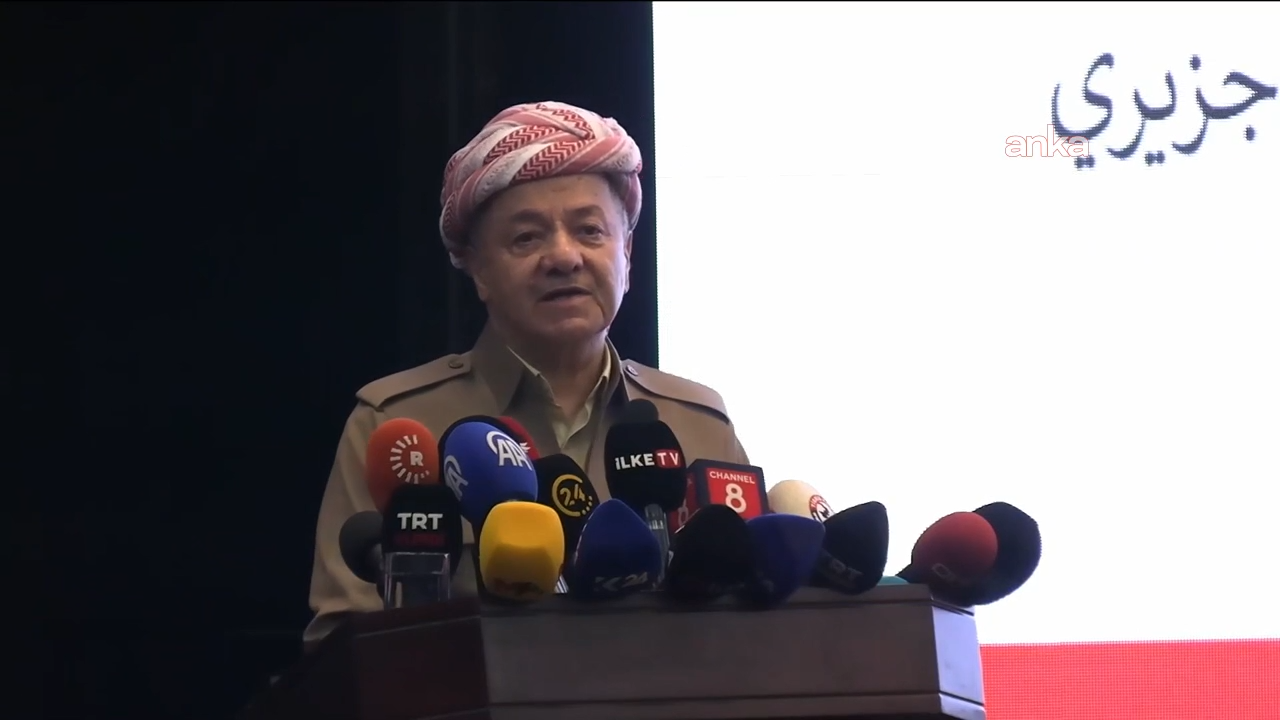 Mesud Barzani: “Barış sürecini tüm gücümüzle destekliyoruz ve elimizden gelen her şeyi yapacağız"