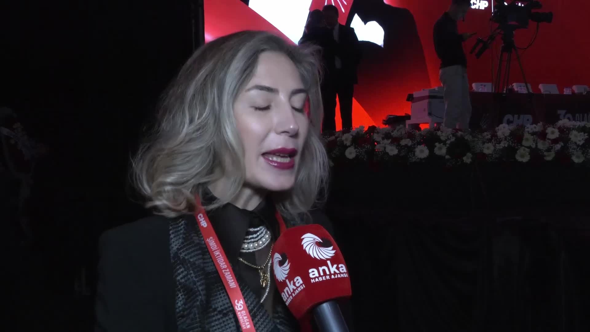 CHP'nin 39'uncu Olağan Kurultayı... Gülşah Deniz Atalar: "CHP iktidara hazır, CHP üyeleri iktidar için çok heyecanlı"
