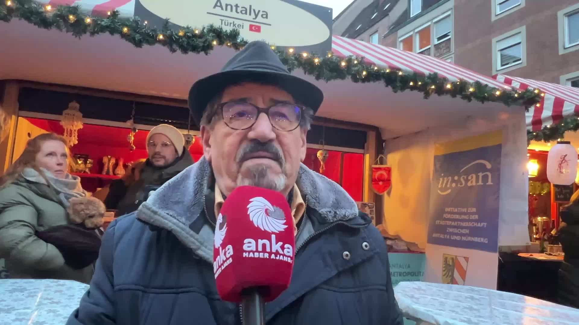 Dünyaca ünlü Nürnberg Noel Pazarı’nda Antalya standına yoğun ilgi