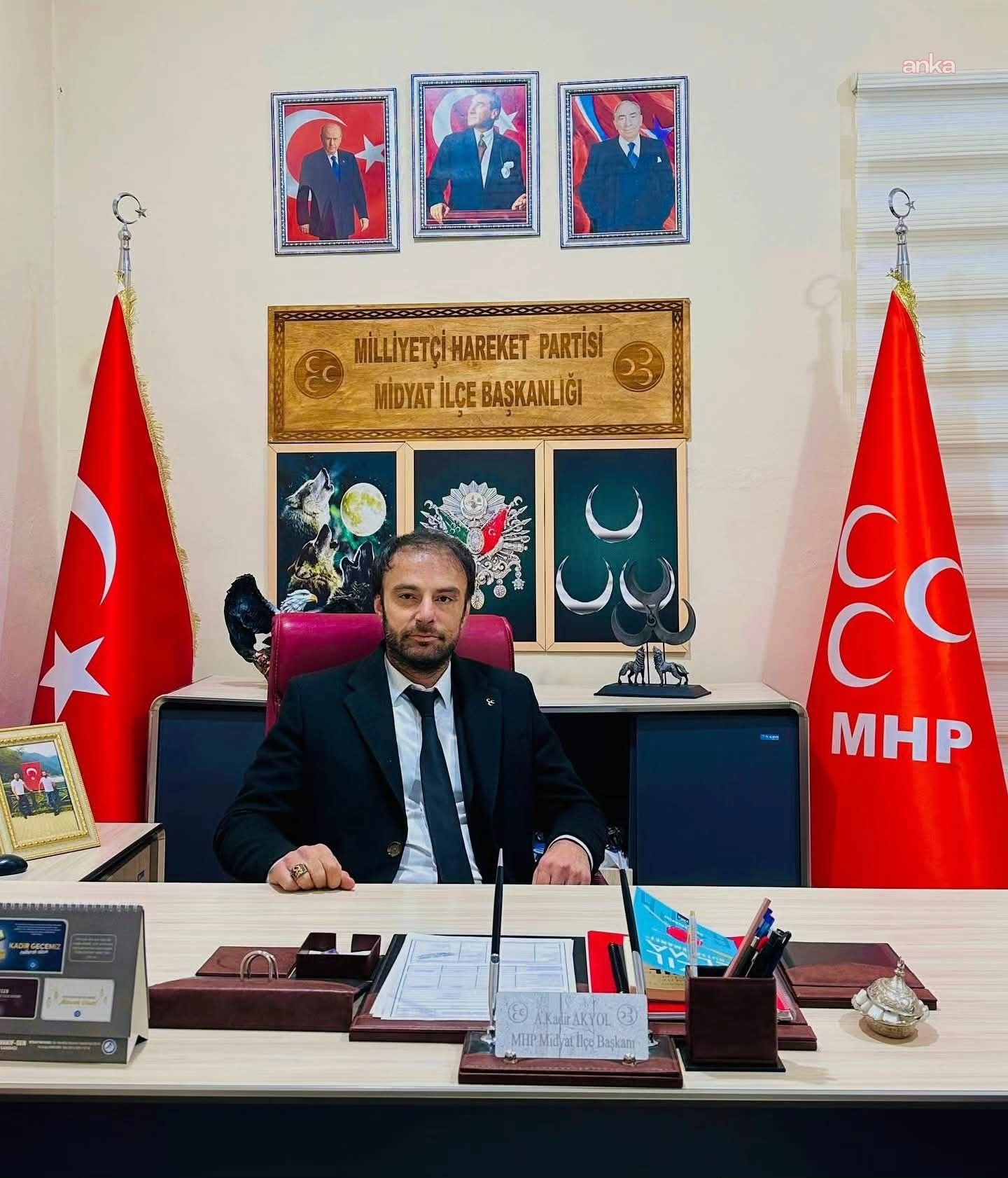 MHP Midyat İlçe Başkanı Akyol görevinden istifa etti