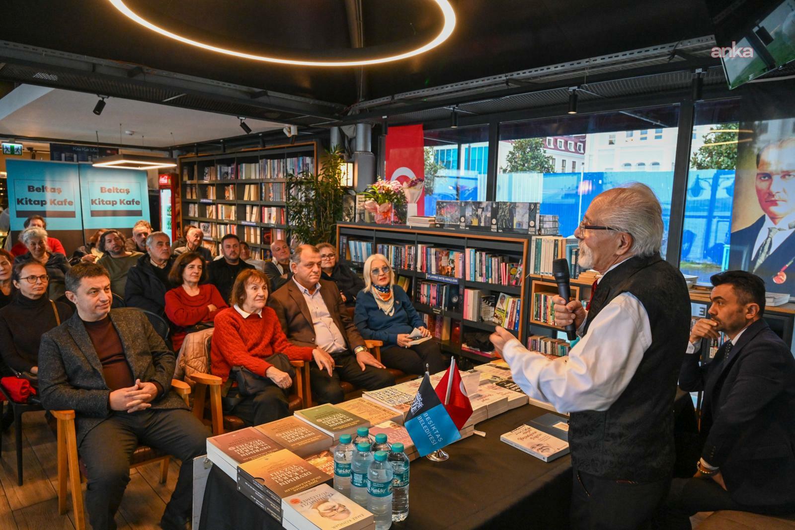 Prof. Dr. Emre Kongar, Beltaş Kitap Kafe’de okurlarıyla buluştu