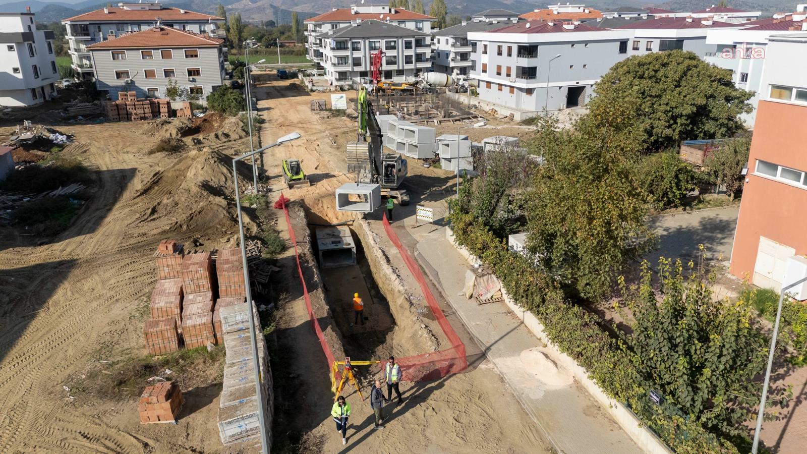 İzmir Tire’de taşkınlara karşı  180 milyon liralık altyapı yatırımı başladı