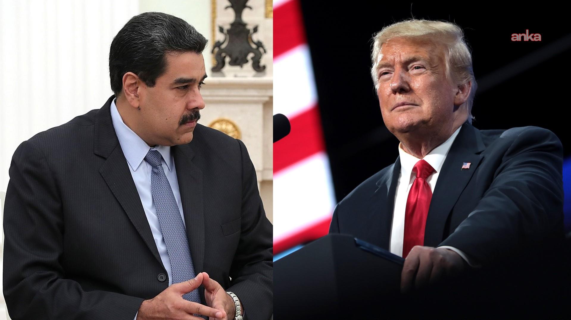 ABD Başkanı Trump ve Venezuela Devlet Başkanı Maduro ile telefonla görüştüğünü doğruladı ancak gerilim halen tırmanıyor
