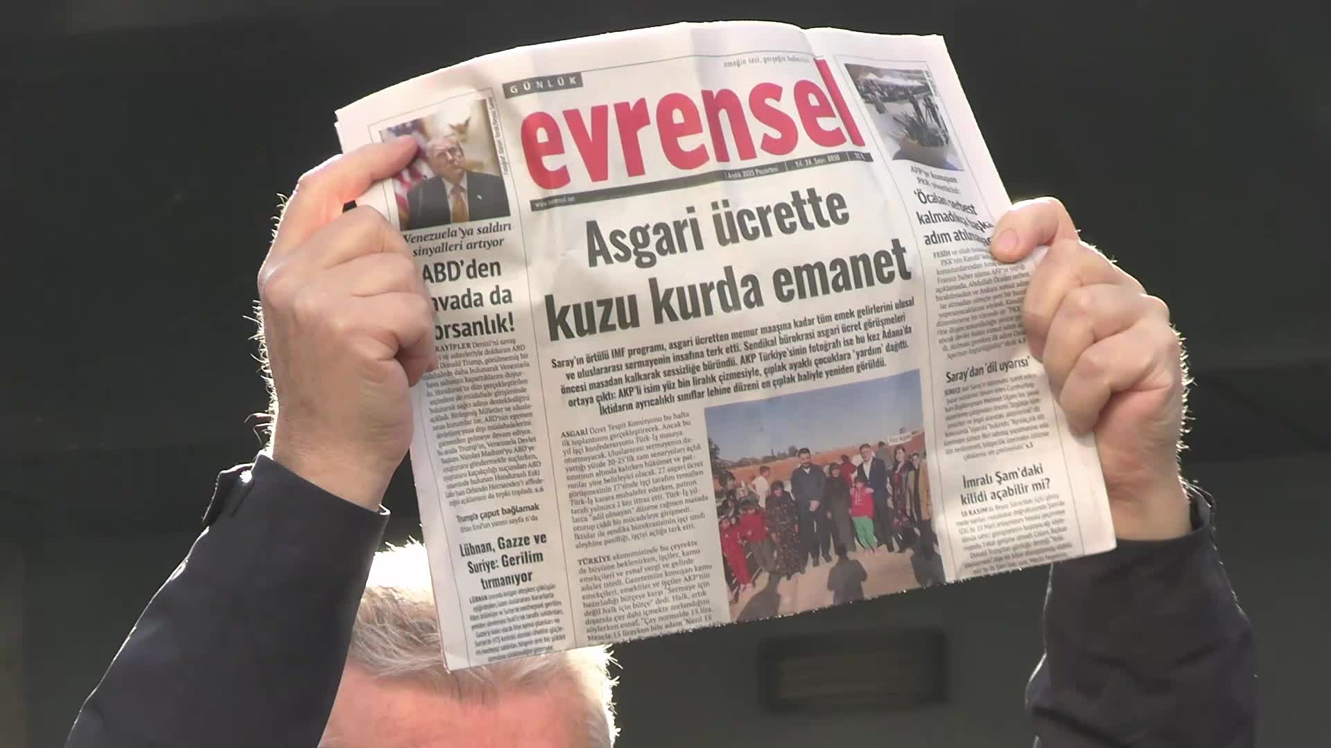 Evrensel gazetesi bürosuna silahlı saldırı sanığının tahliyesi kararına tepki: “Bu tetikçinin arkasında birileri var”