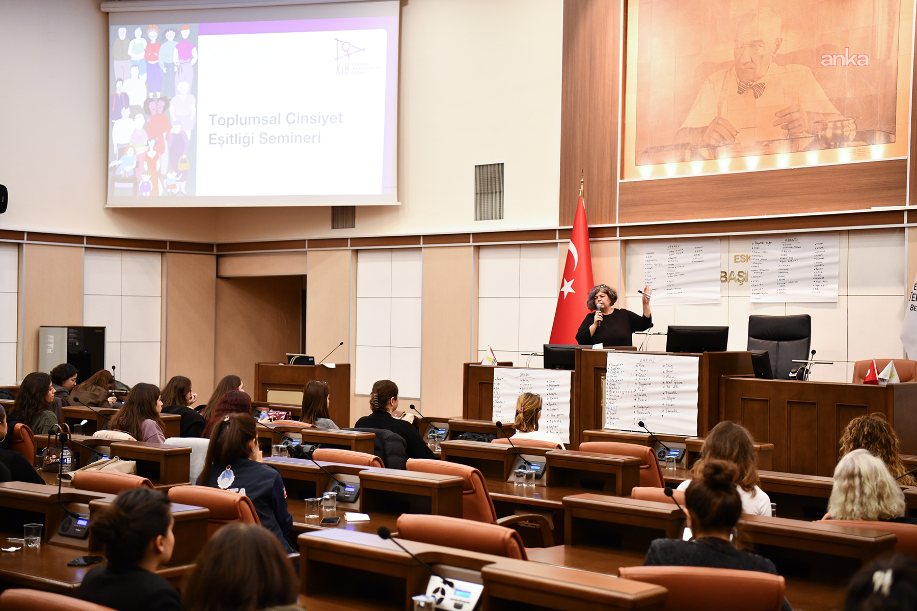 Tepebaşı Belediyesi personeline toplumsal cinsiyet semineri