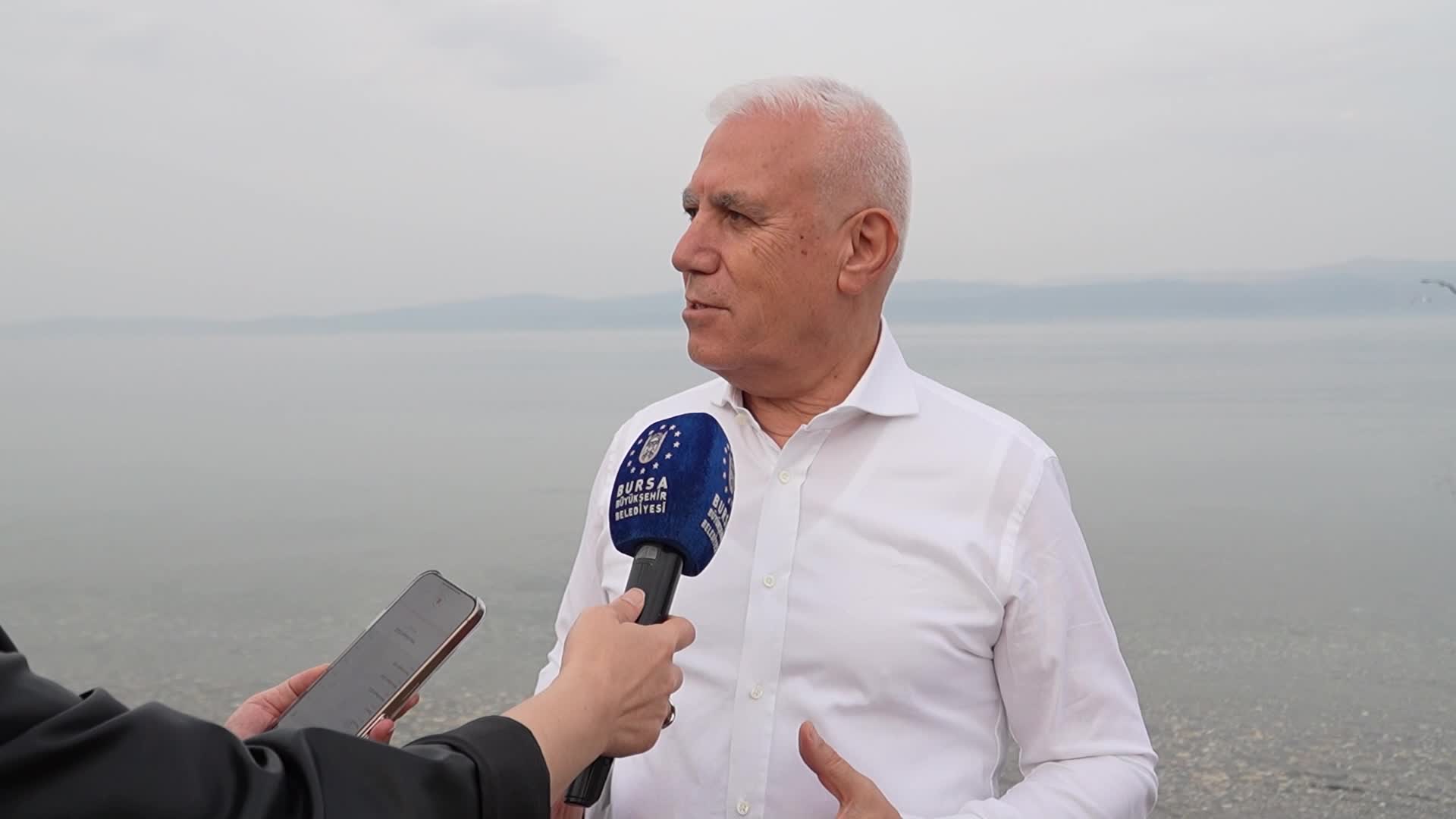 Bursa Büyükşehir Belediye Başkanı Bozbey: "Marmara Denizi korumak anlamında farkındalığı artırmayı ve temiz deniz hedefimize ulaşmayı amaçlıyoruz"