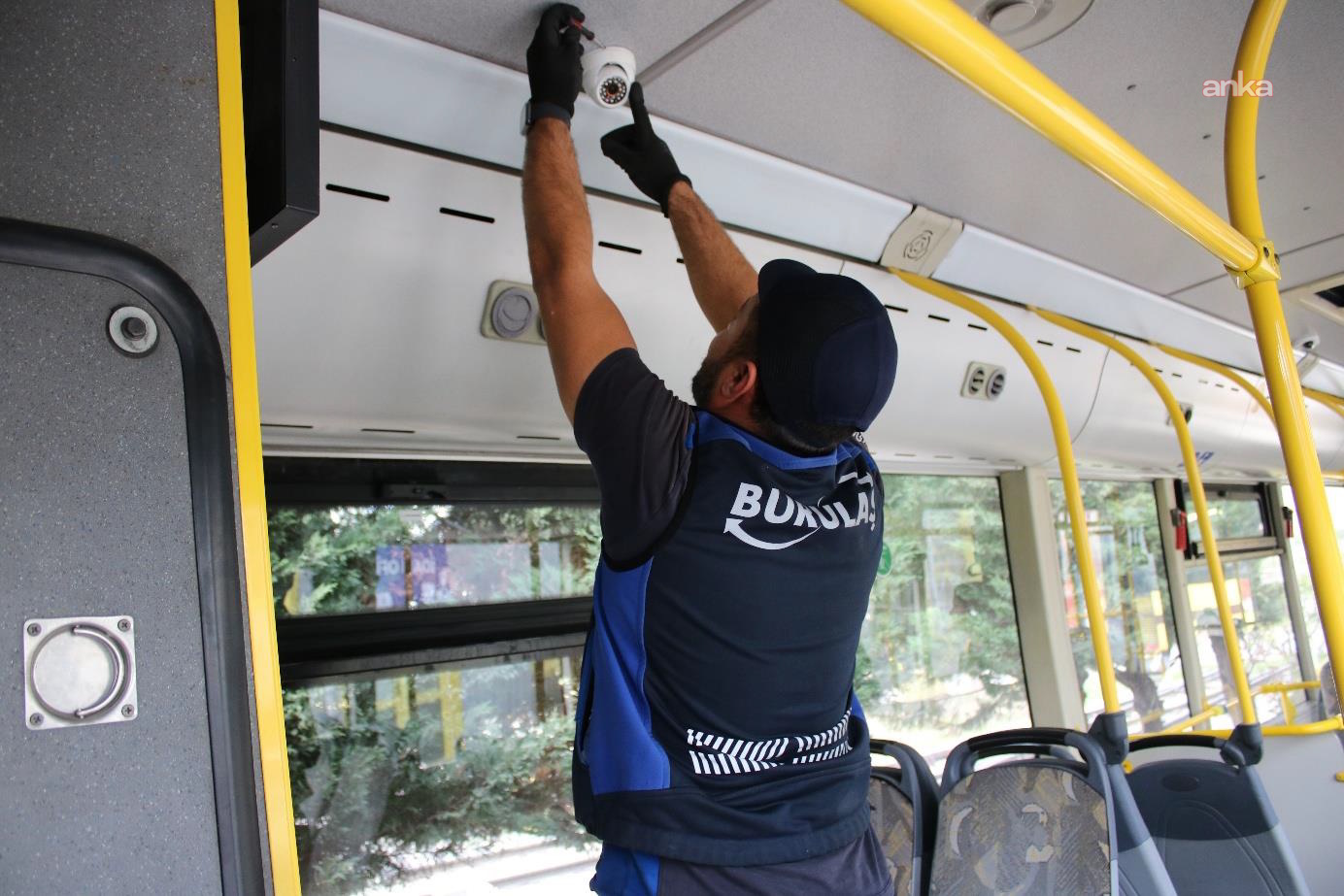 BURULAŞ, otobüslerde kapı kamerası uygulamasını hayata geçirdi