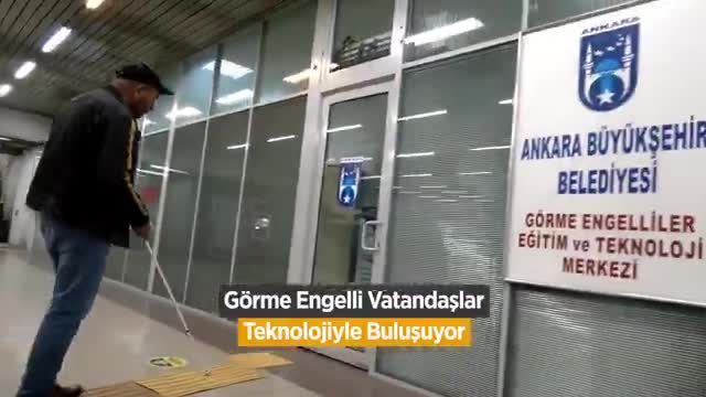 Ankara Büyükşehir Belediyesi, görme engelli bireylerin bilgiye erişimini kolaylaştırıyor