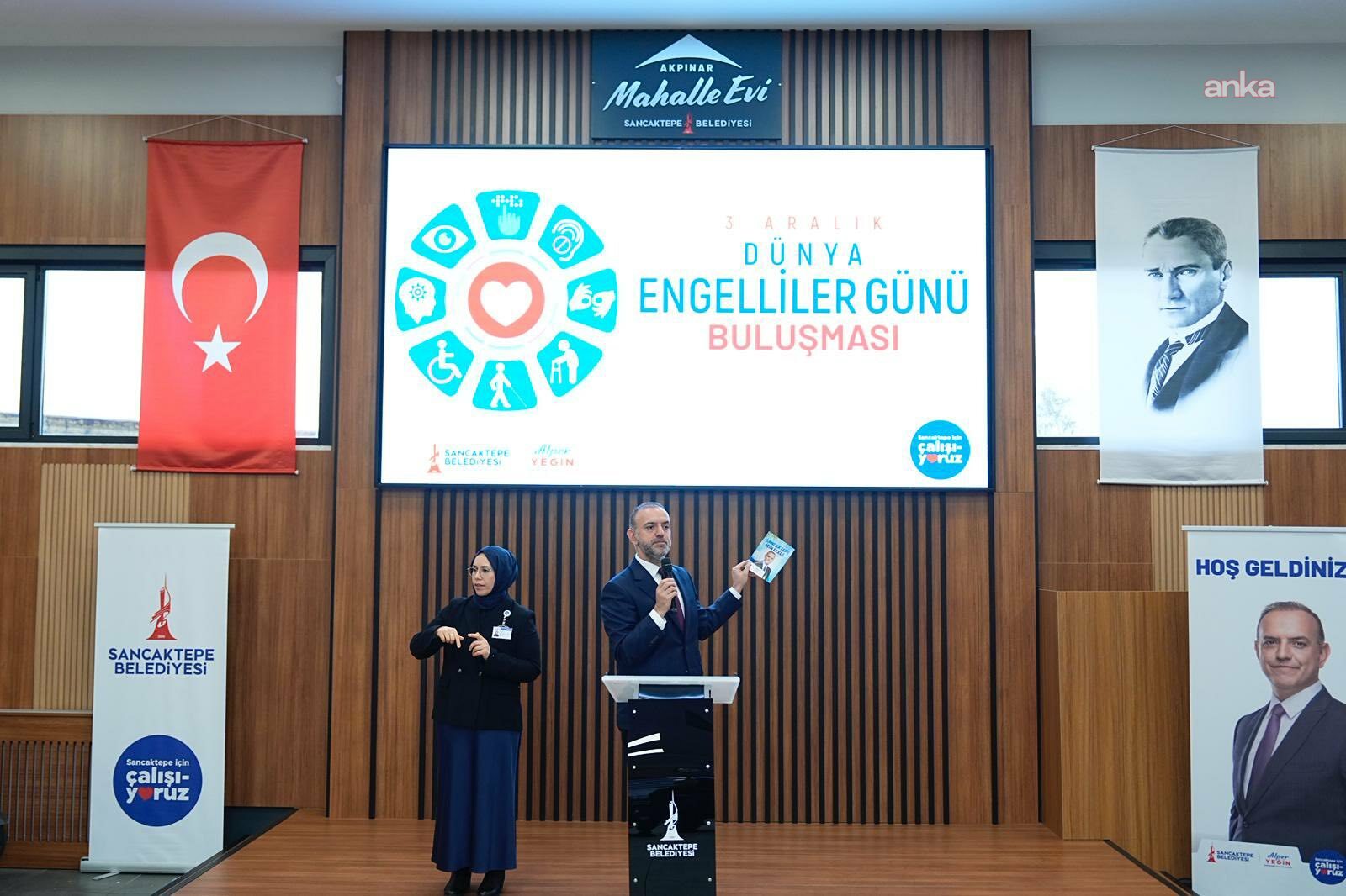 Sancaktepe Belediye Başkanı Yeğin, engelli vatandaşlarla kahvaltıda buluştu