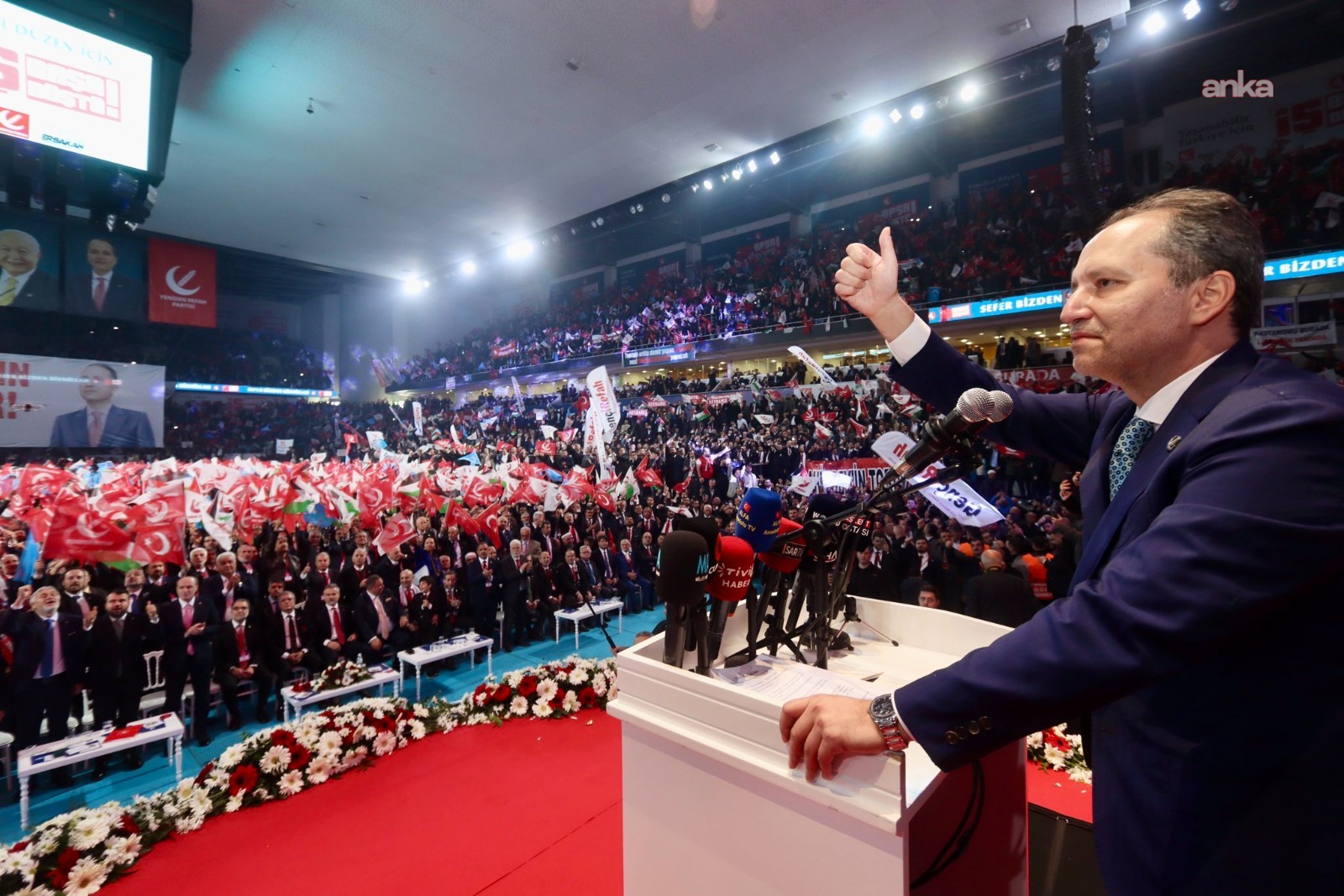 Yeniden Refah Partisi Genel Başkanı Fatih Erbakan MYK üyelerini belirledi