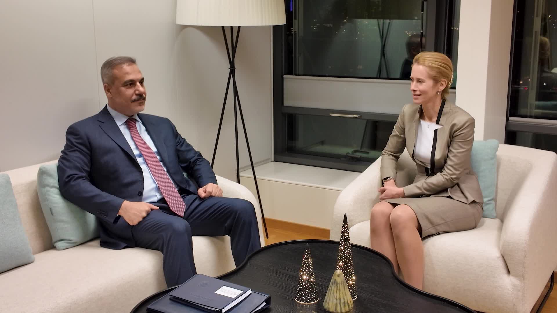 Bakan Fidan, Avrupa Komisyonu Başkan Yardımcısı Kallas ile bir araya geldi