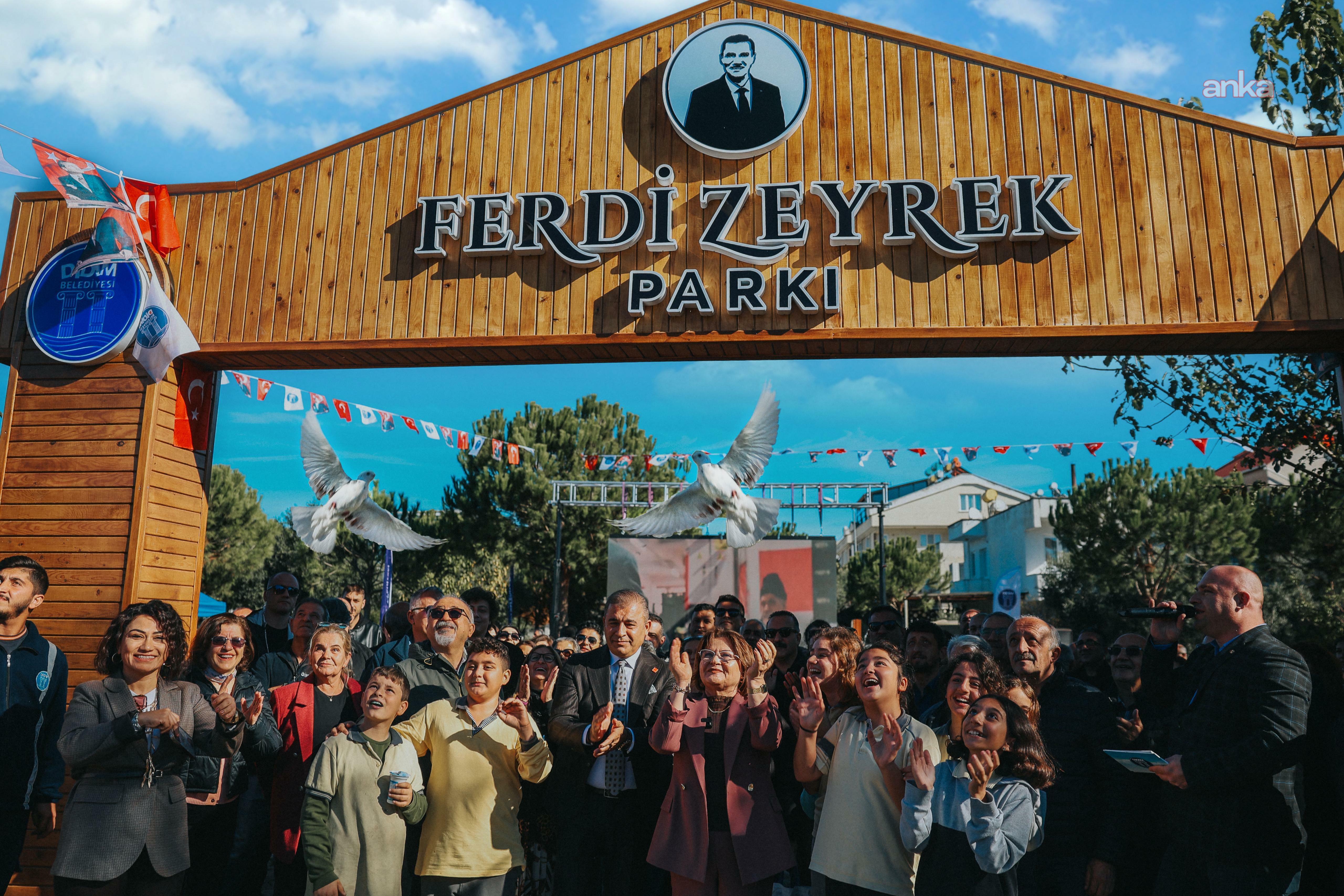 Ferdi Zeyrek'in adı, Didim'de bir parka verildi