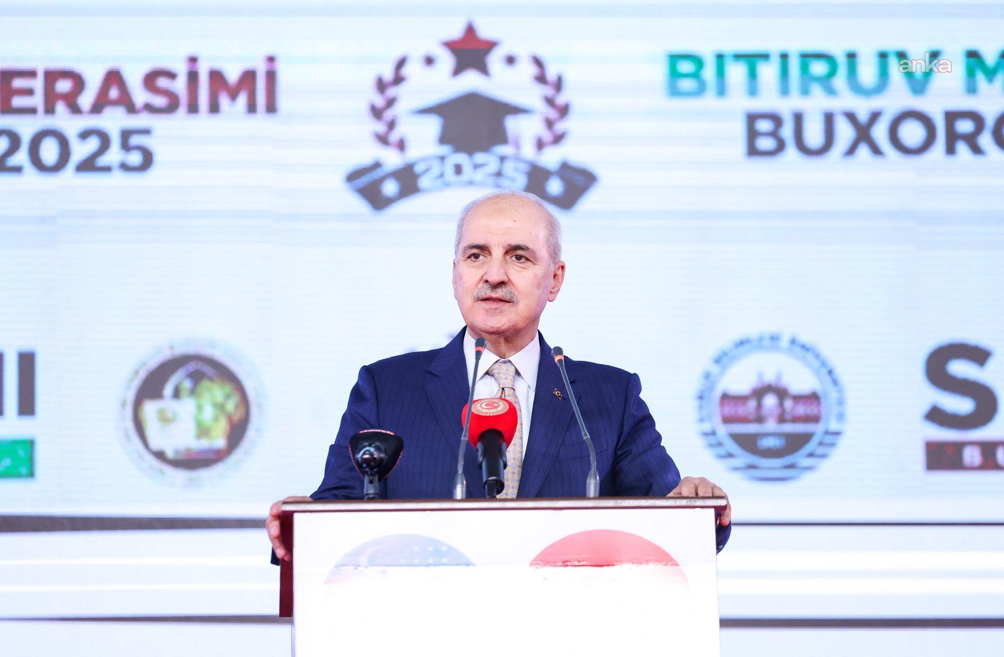 TBMMM Başkanı Kurtulmuş, Özbekistan’daki mezuniyet törenine katıldı