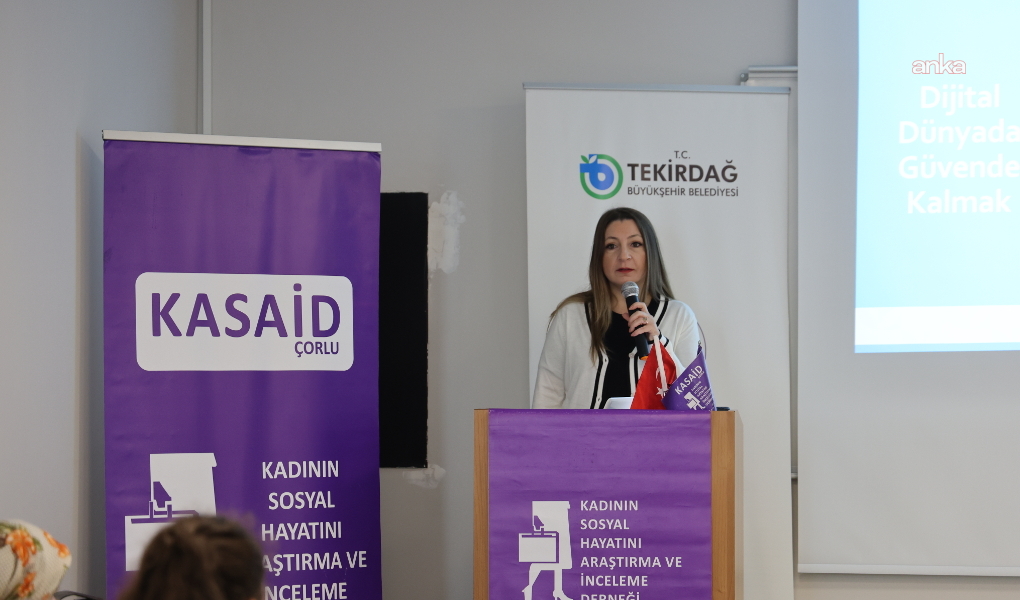 Tekirdağ'da gençler dijital şiddete karşı bilinçlendirildi