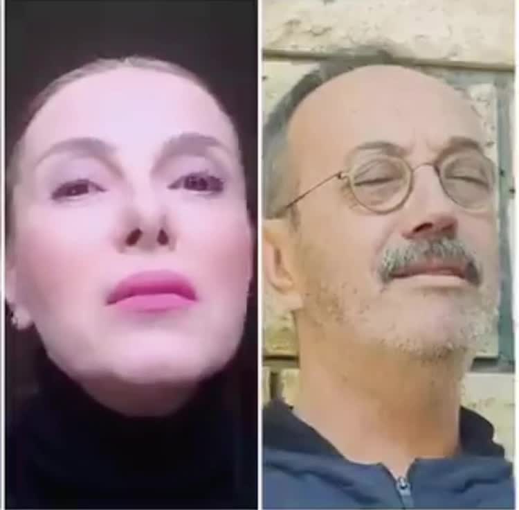 ARKAN VE OLCAY, ÇALIŞMAK ZORUNDA OLANLARA ADADIKLARI ŞARKIYI PAYLAŞTI