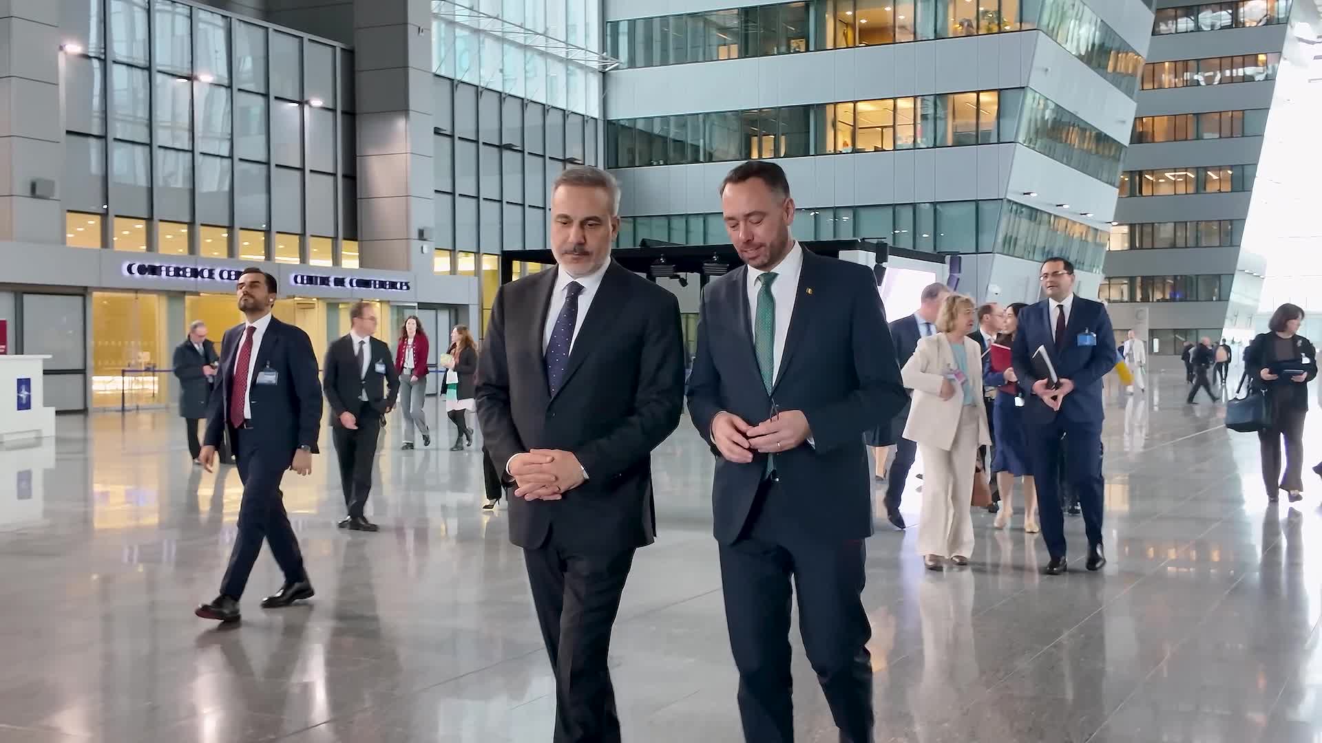 Dışişleri Bakanı Fidan, Belçika Dışişleri Bakanı Prevot ile bir araya geldi