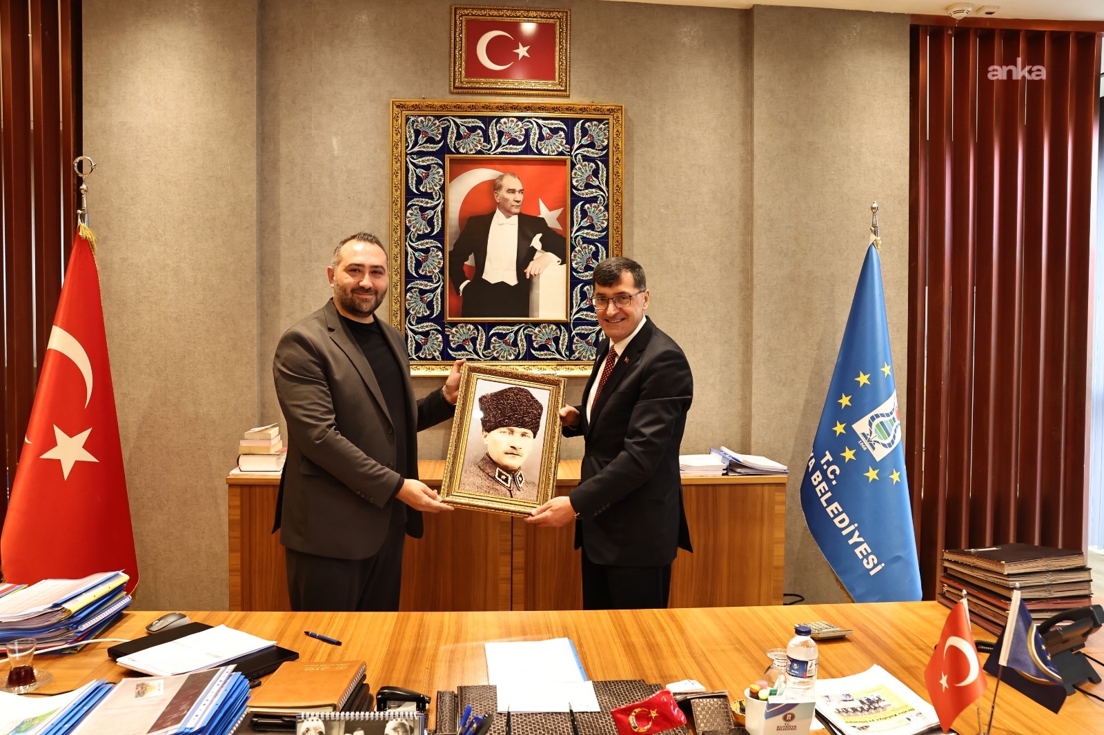 Kütahya Belediye Başkanı Kahveci, özel öğrencilerle bir araya geldi