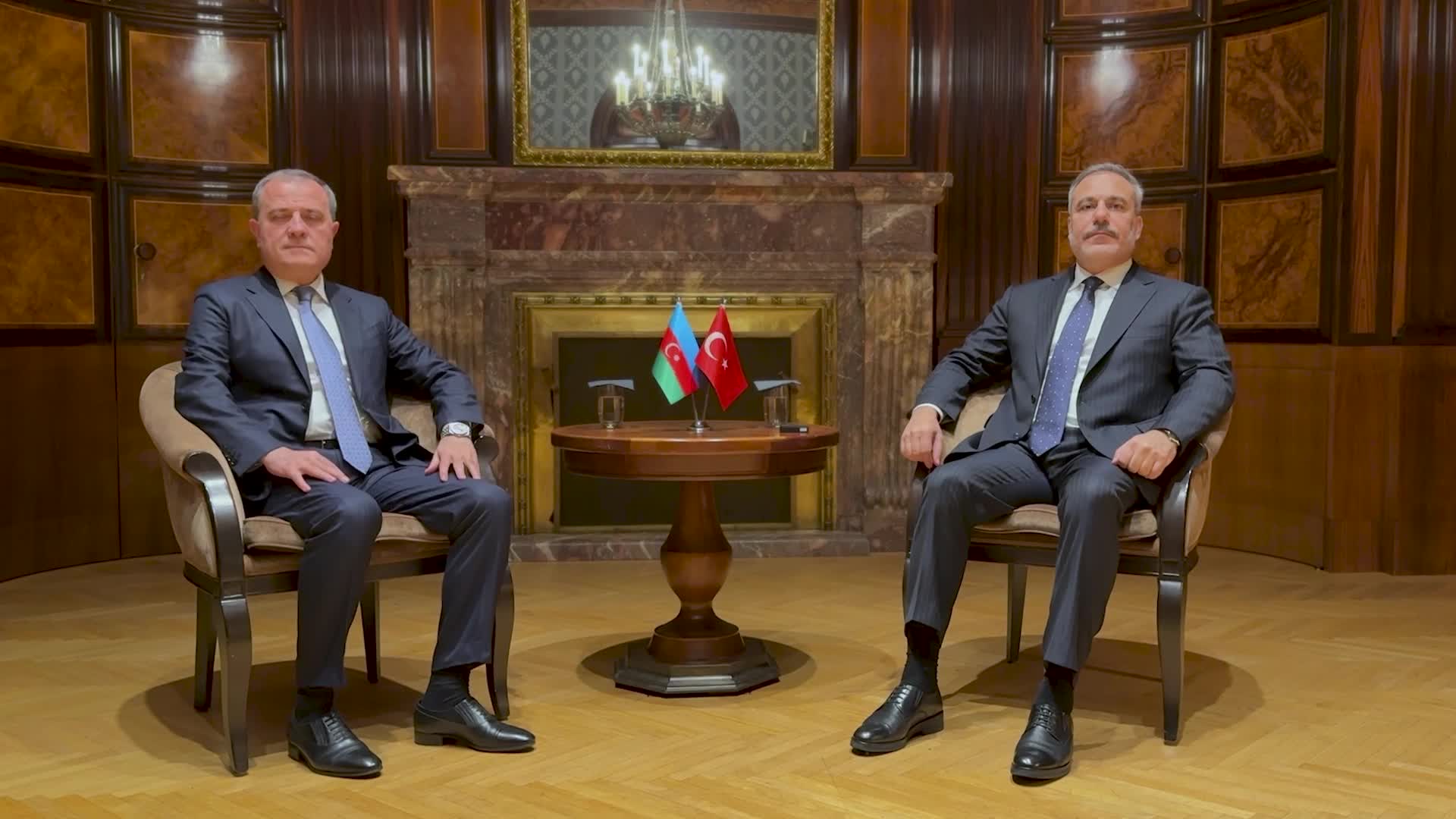 Dışişleri Bakanı Fidan, Azerbaycan Dışişleri Bakanı Bayramov ile bir araya geldi