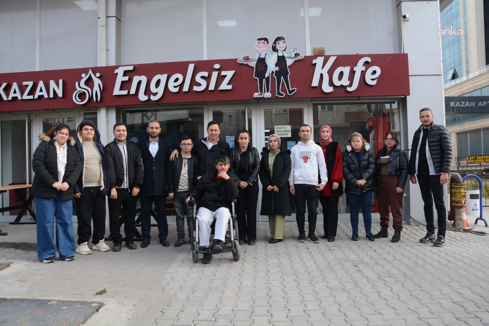 Kahramankazan Engelsiz Kafe çalışanları kahvaltı programında buluştu