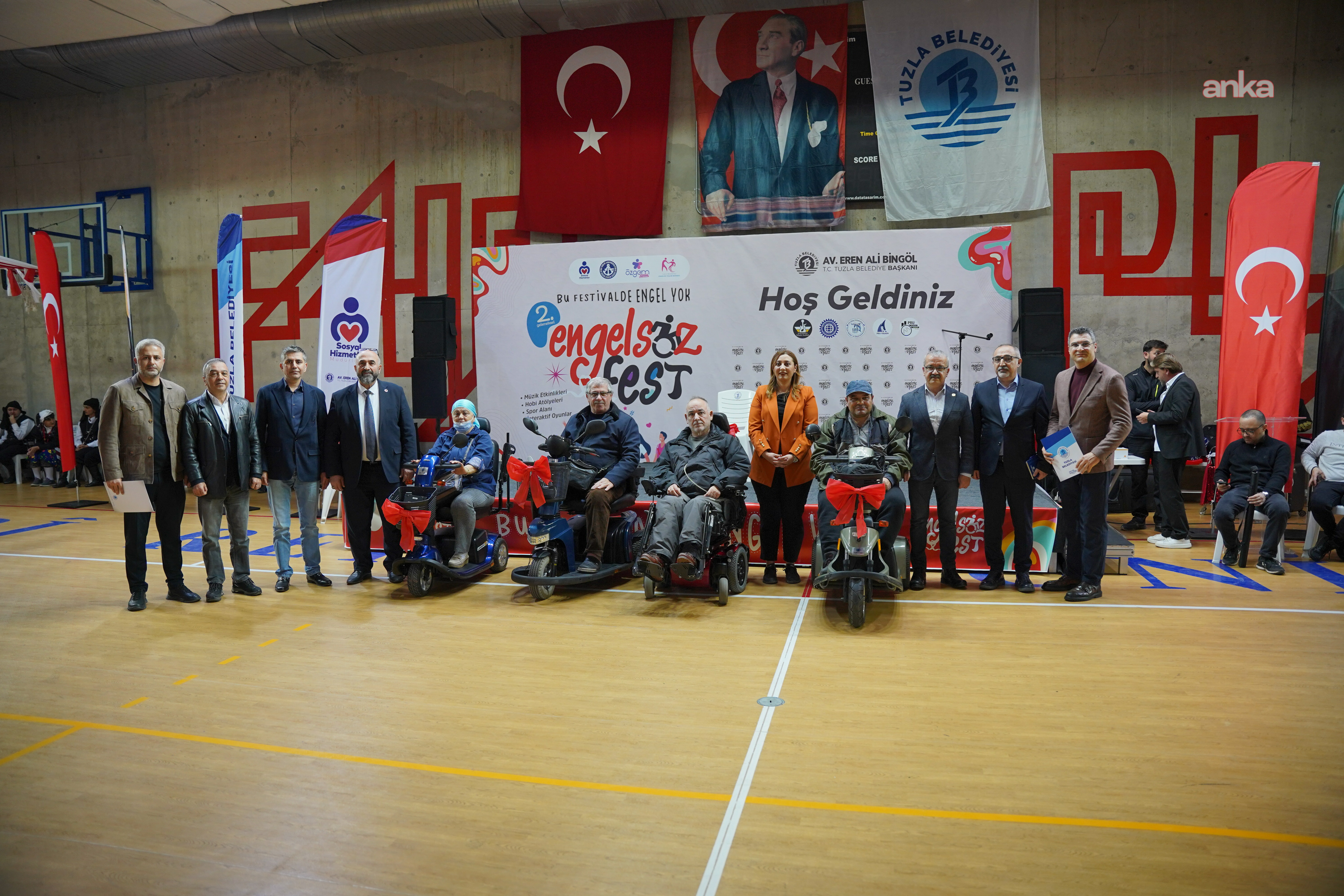 Tuzla’da Engelsiz Fest coşkusu