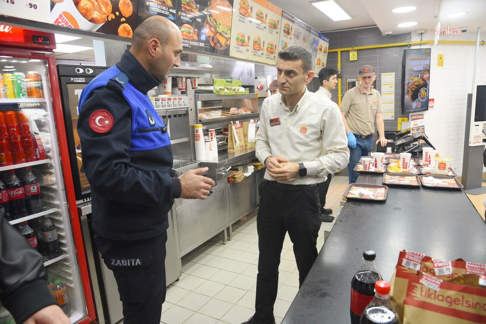 Giresun’da zincir fast food işletmeleri denetlendi