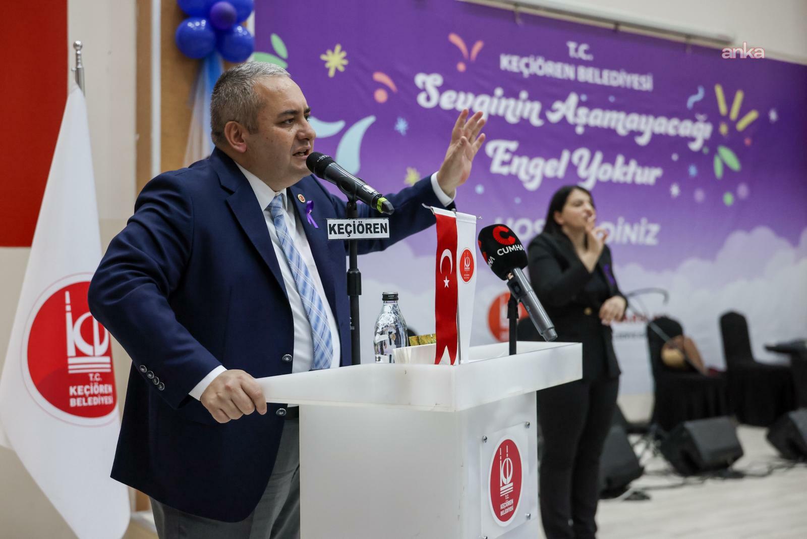 Keçiören Belediyesi'nden engelli bireyler ve ailelerine yönelik etkinlik