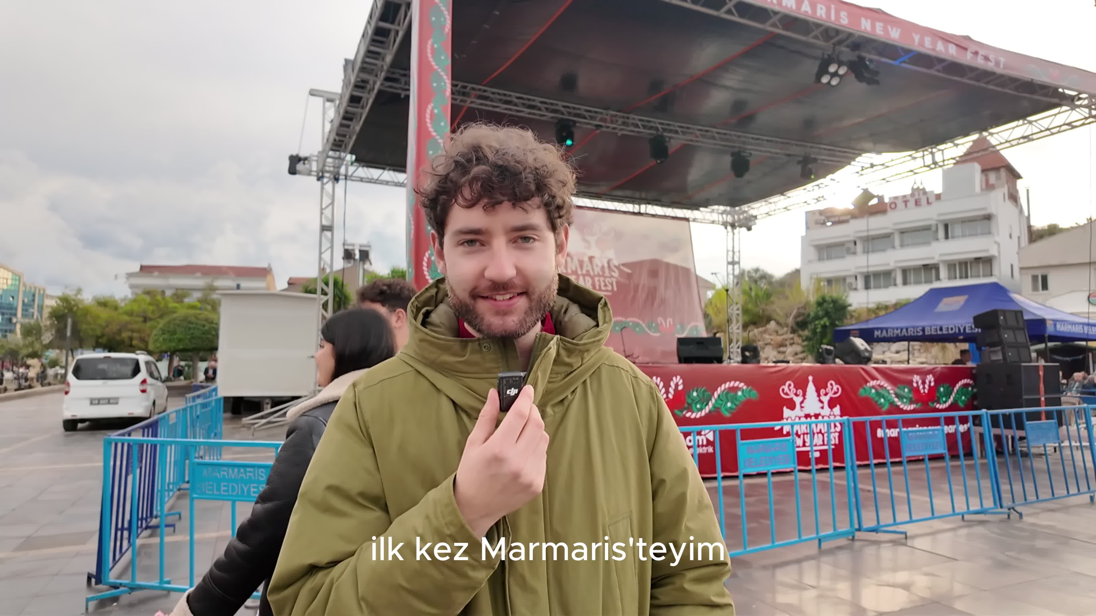 Marmaris Yeni Yıl Festivali’nde eğlence, Josh Island konseriyle devam etti