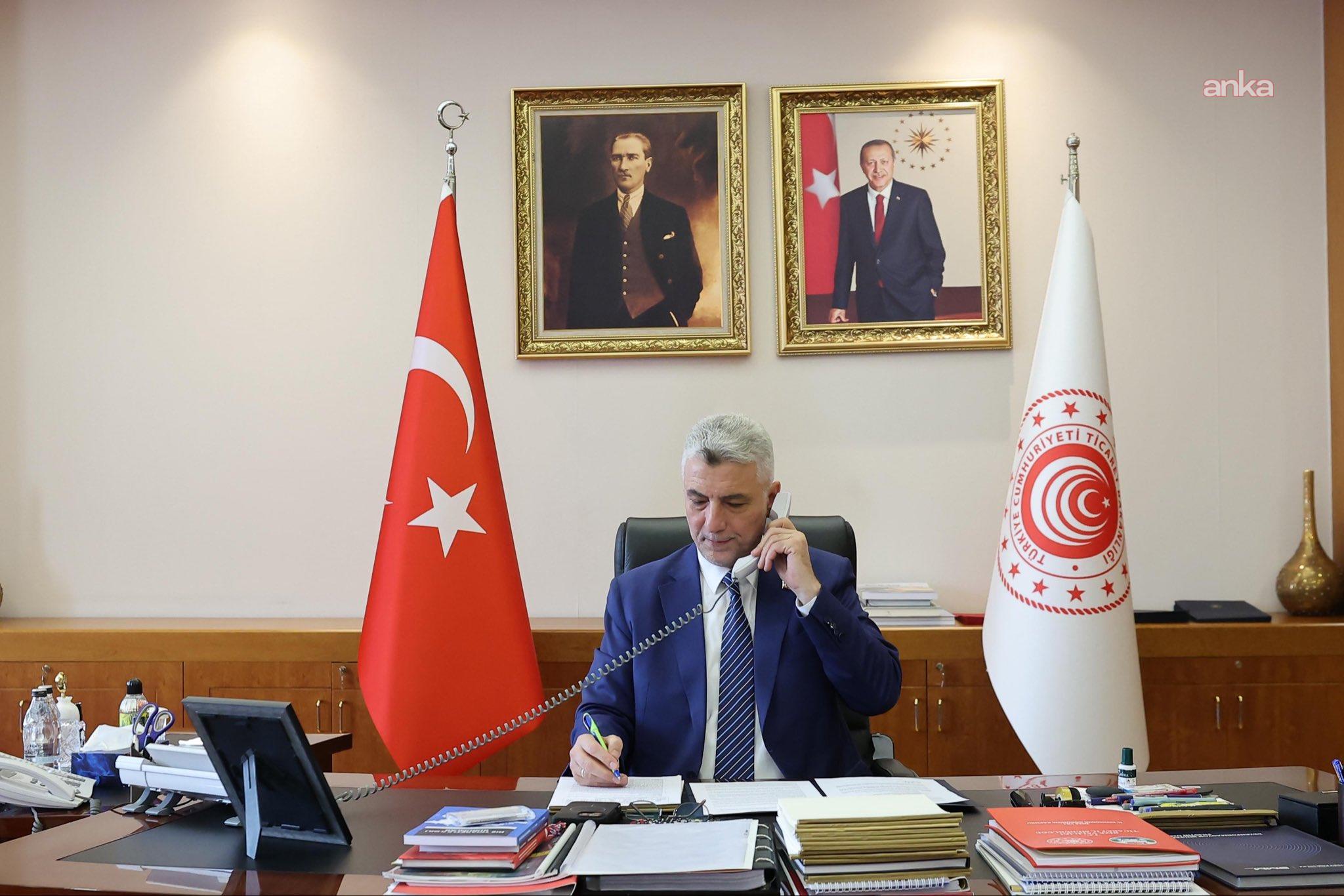 Ticaret Bakanı Bolat, Libya Ulaştırma Bakanı Şahubi ile telefonda görüştü