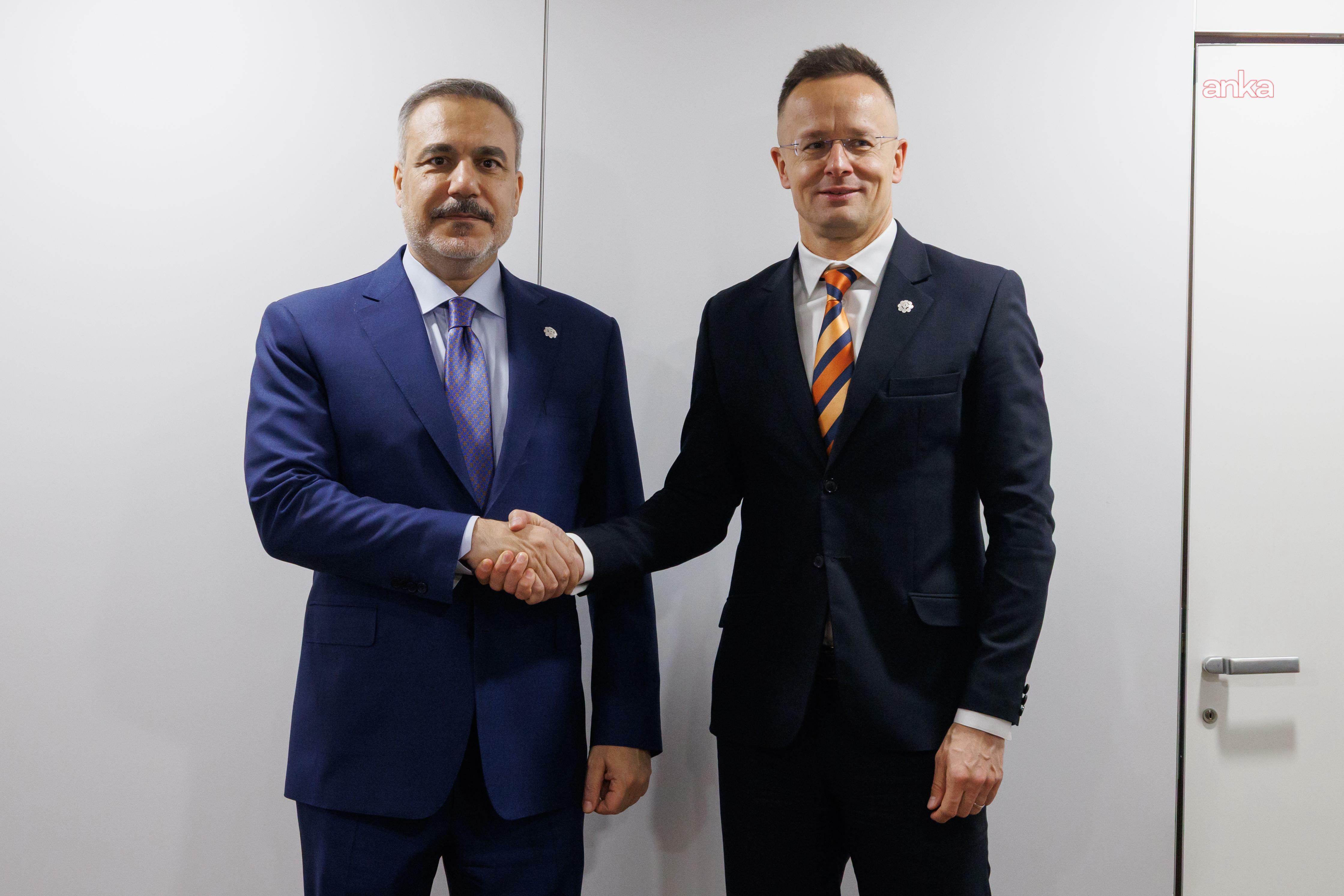 Dışişleri Bakanı Fidan, Macar mevkidaşı Szijjarto ile bir araya geldi