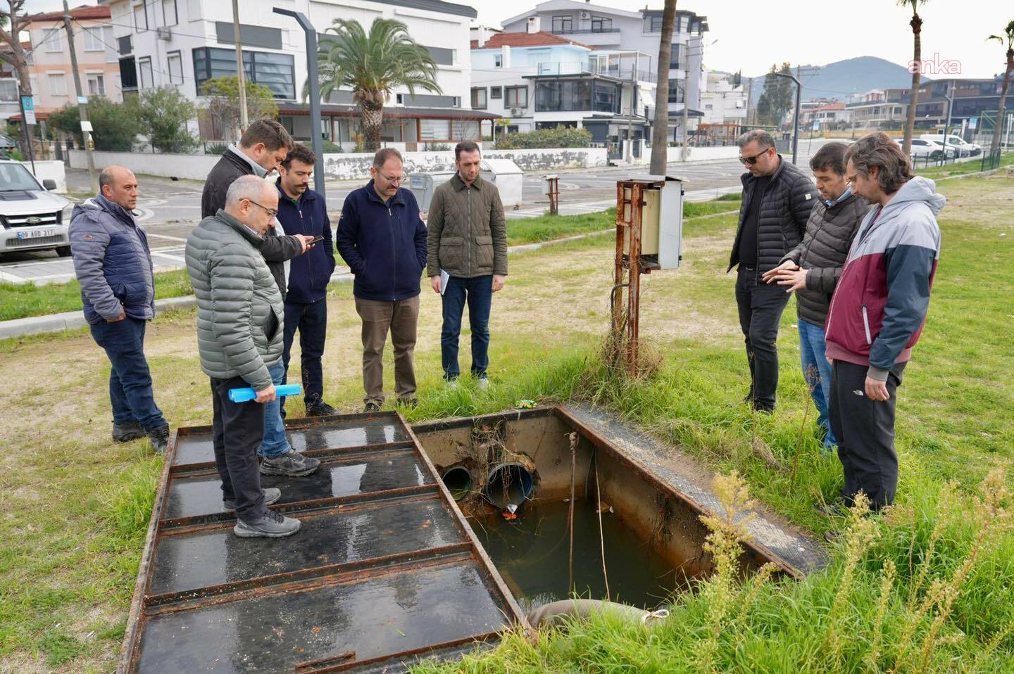 Burhaniye’de yağmur suyu hattı iyileştirmeleri için değerlendirme toplantısı