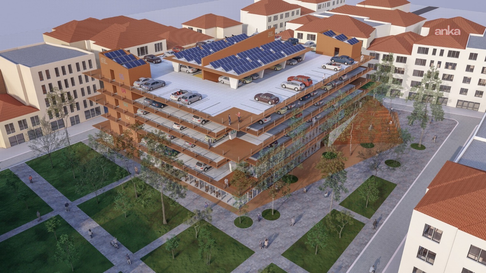 Lüleburgaz'a 357 araç kapasiteli otopark geliyor