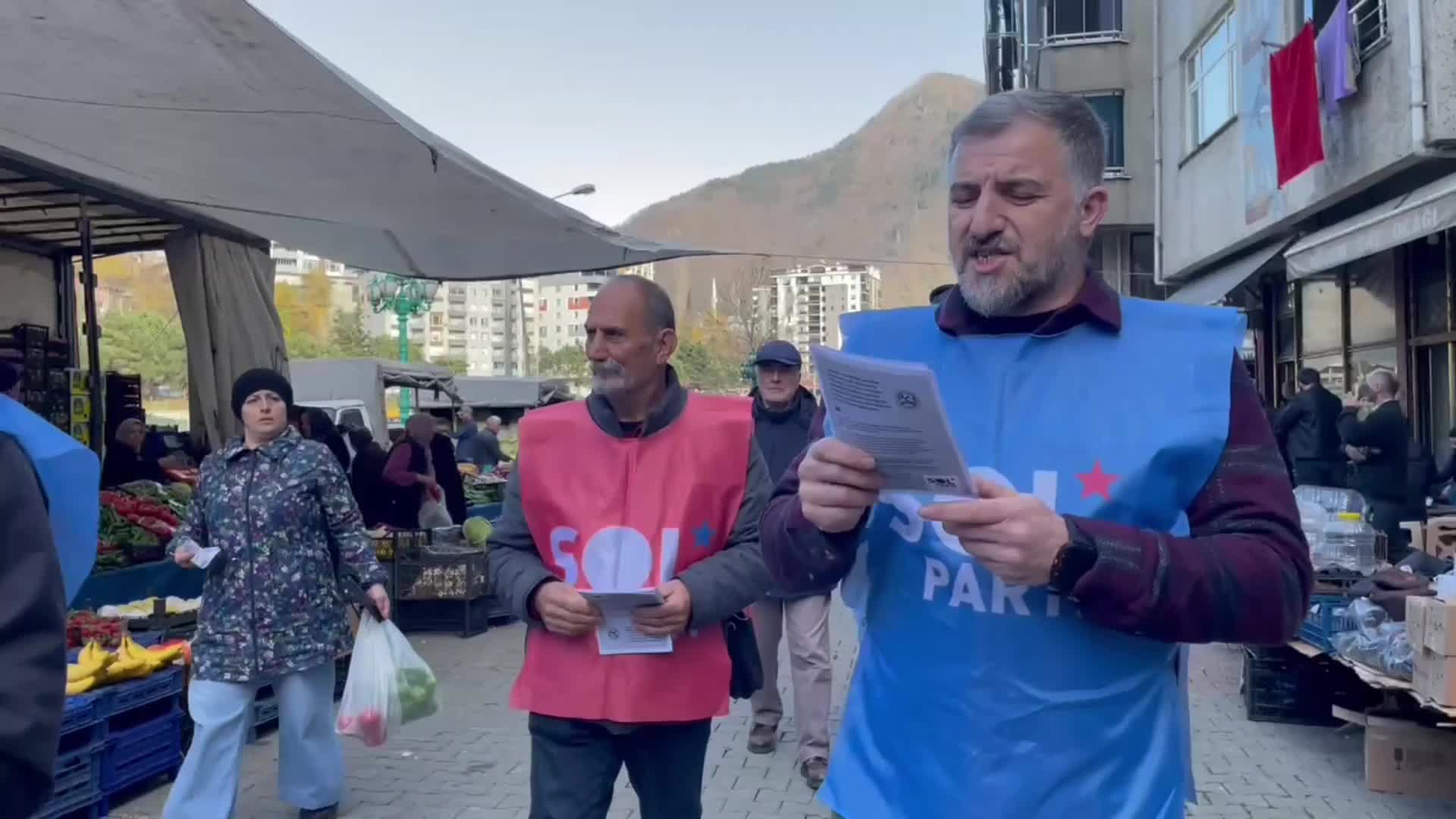 Sol Parti Borçka İlçe Başkanlığı'ndan "ekonomik adalet" çağrısı