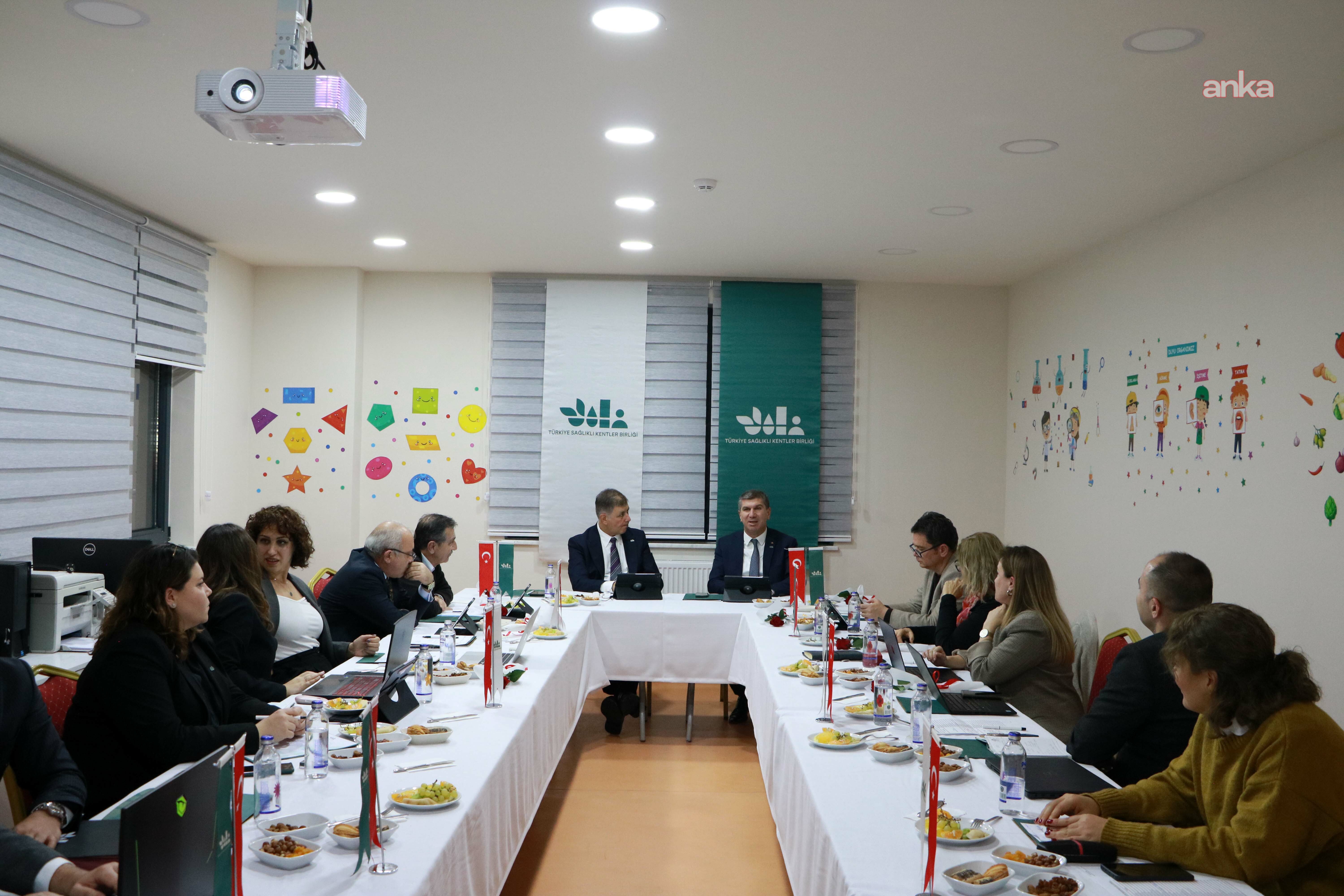 Burdur, Sağlıklı Kentler Birliği Encümen Toplantısı'na ev sahipliği yaptı
