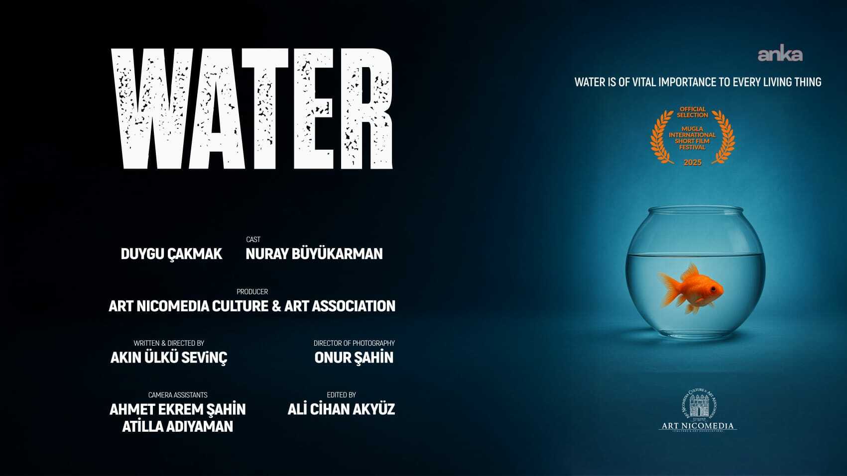 "Su | Water" kısa filmi uluslararası başarıya ilk adımını attı