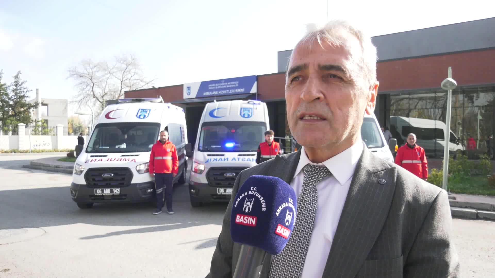 Ankara Büyükşehir Belediyesi'nden hasta nakil hizmeti