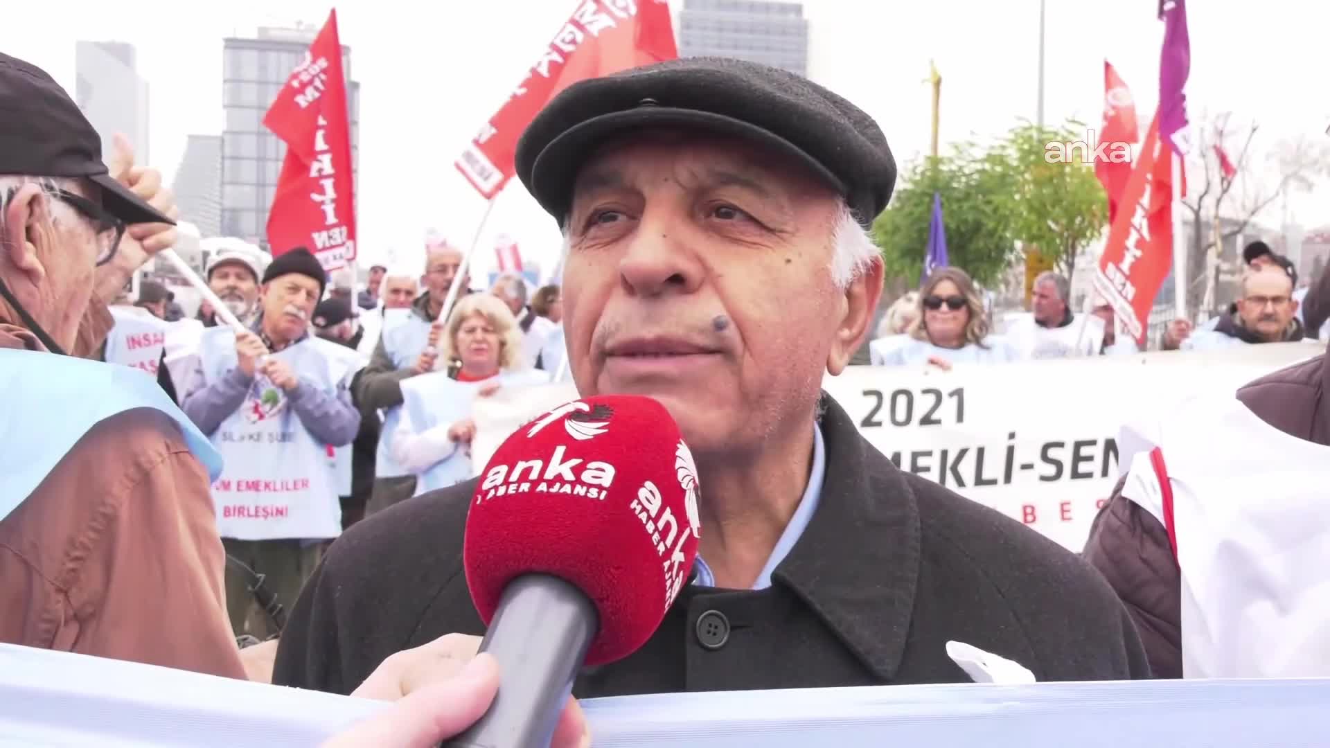 "Emeklilerin ve Emekçilerin Bütçe Hakkı" mitingi... Miting katılan yurttaşlar: "Mutfaklarımız perişan, mutfaklarımızda ateş var. Sistem değişmezse hiçbir şey değişmez""