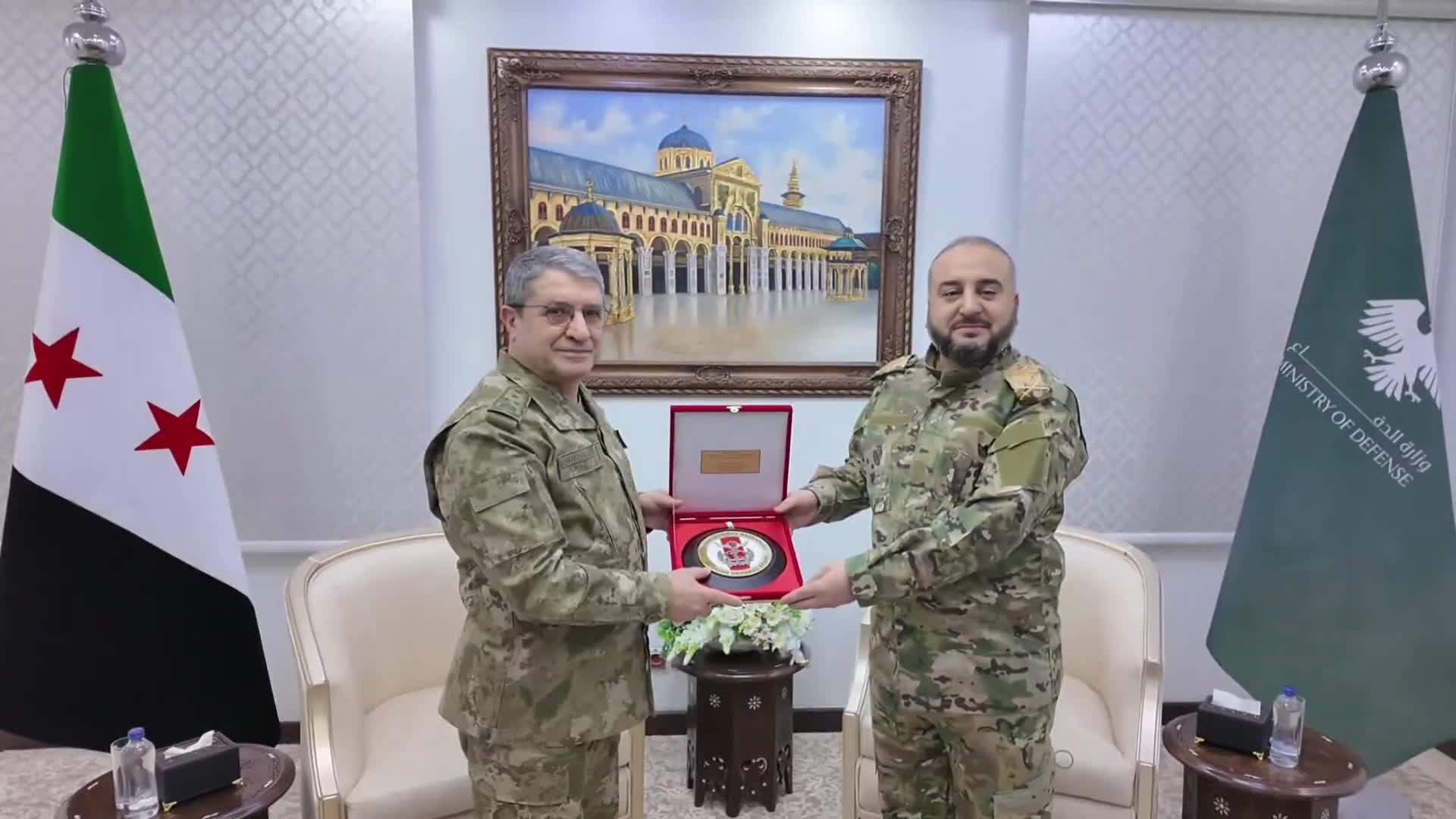 Genelkurmay Başkanı Orgeneral Bayraktaroğlu, Şam'da çeşitli temaslarda bulundu
