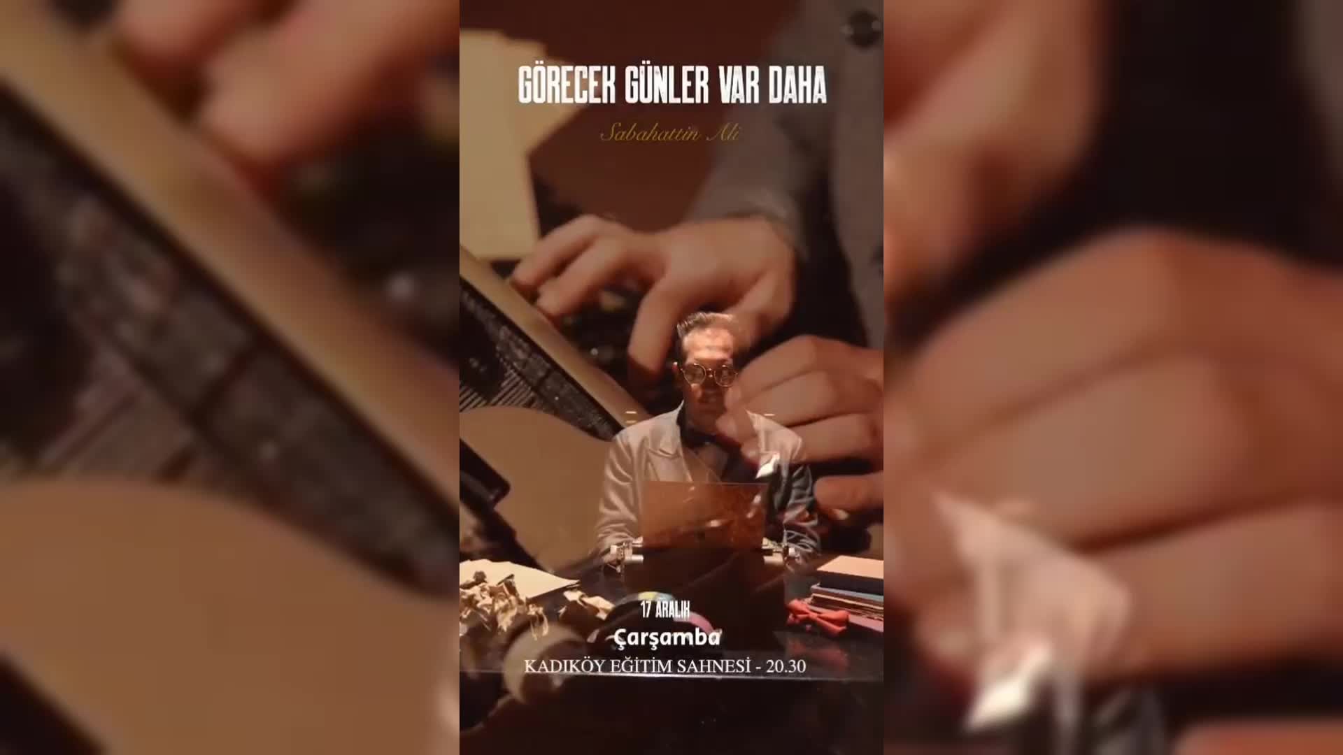 Sabahattin Ali’nin hayatı, “Görecek Günler Var Daha” oyunuyla sahneye uyarlandı