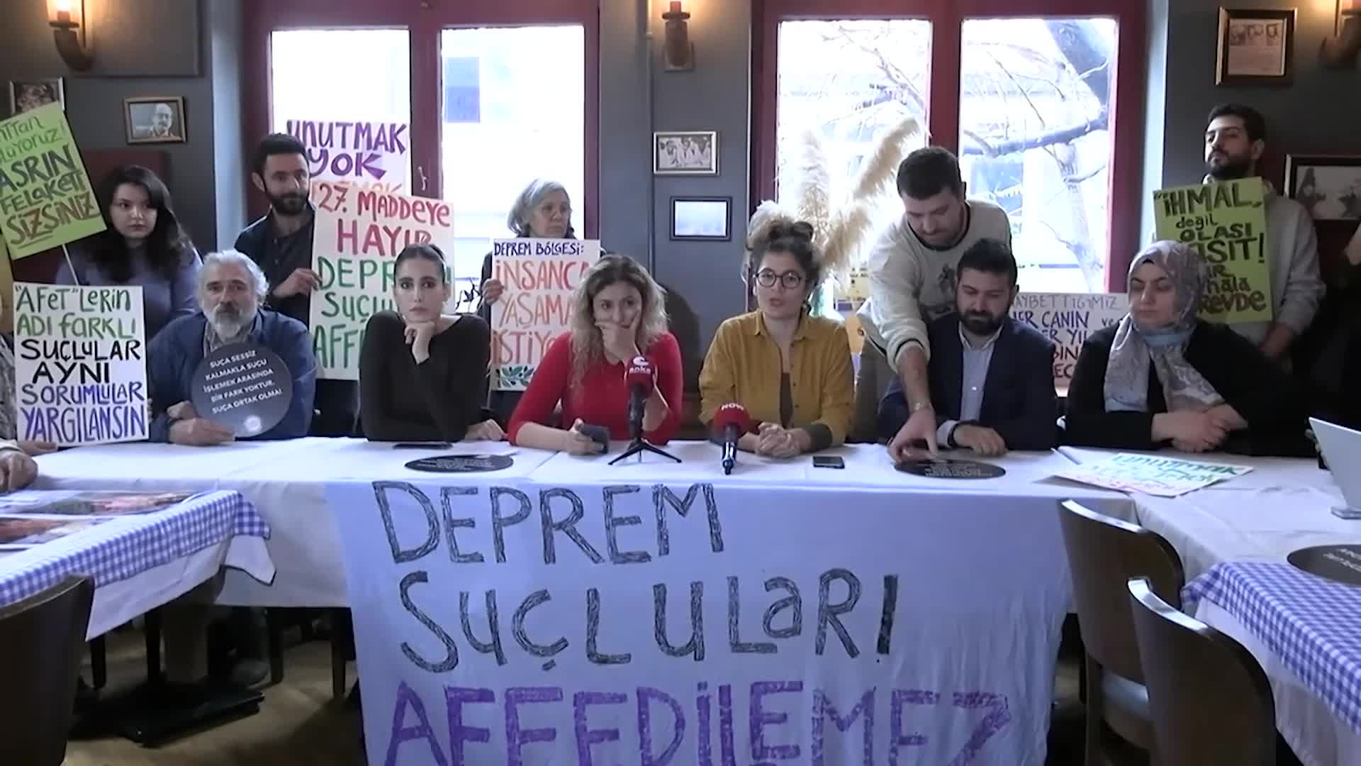 Adalet Peşinde Aileleri Platformu: 11. Yargı Paketi'nin 27. maddesi aynen yasallaşırsa kaybettiklerimizin canına ikinci kez kıyılmış olacak ve adalet bir kez daha enkaz altında bırakılacak
