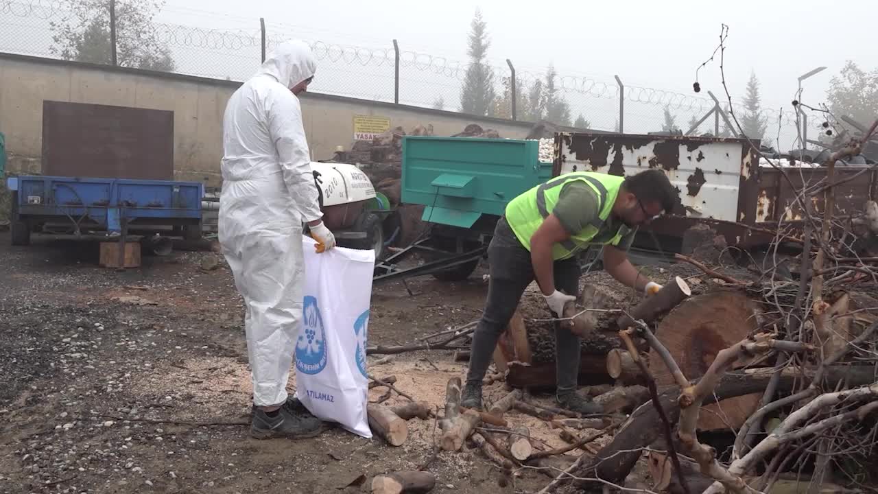 Manisa Büyükşehir Belediyesi’nden ihtiyaç sahiplerine yakacak odun desteği